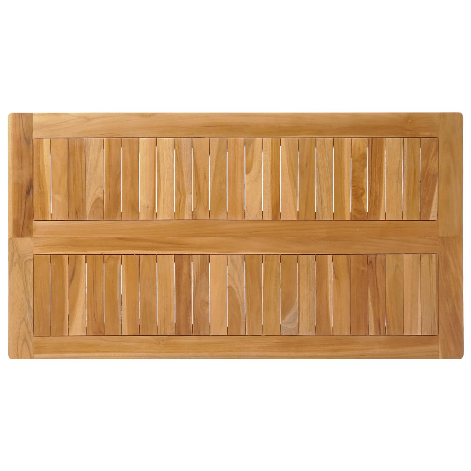 Bartisch Natur 110 x 60 x 105 cm Massiv-Teak