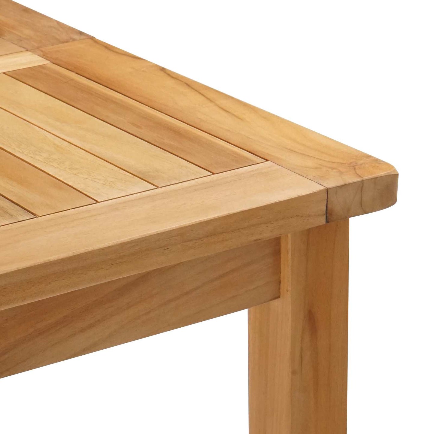 Bartisch Natur 150 x 75 x 105 cm Massivholz Teak