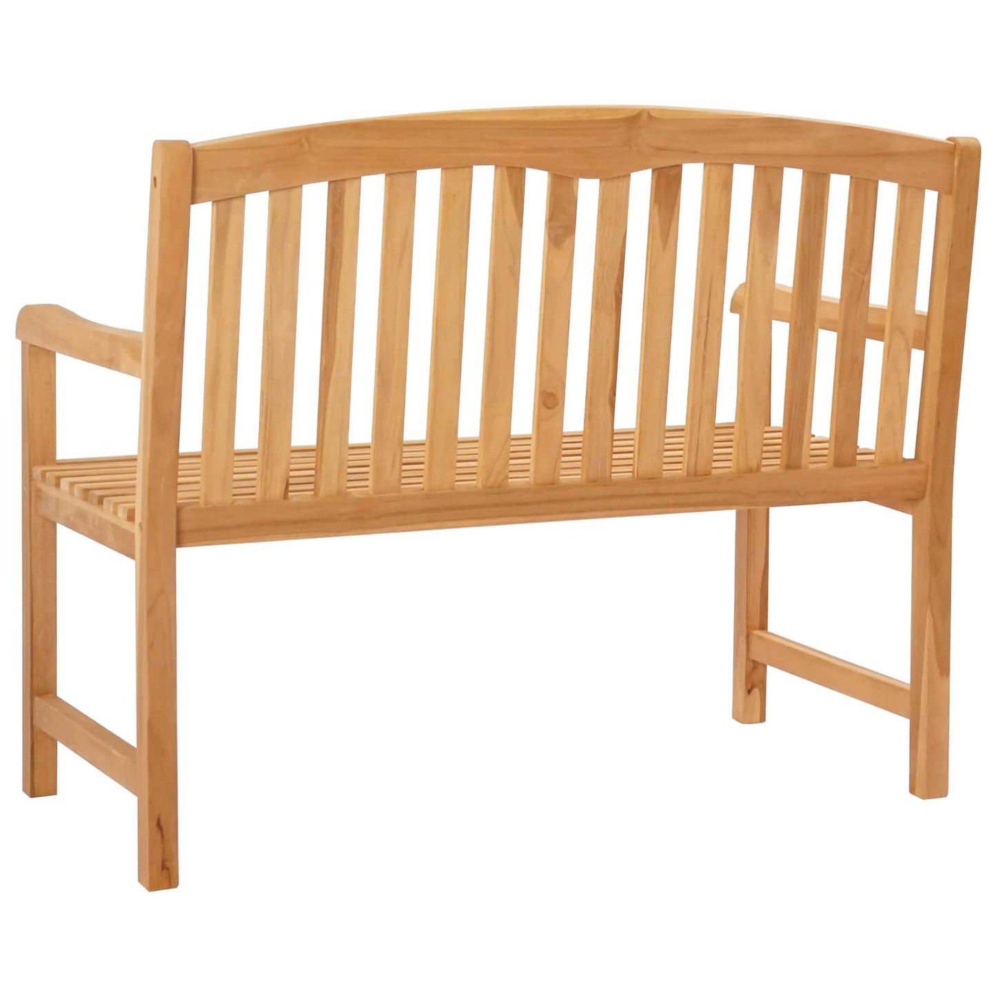 Handgefertigte Rosenbank 114 x 60,5 x 95 cm Massivholz Teak