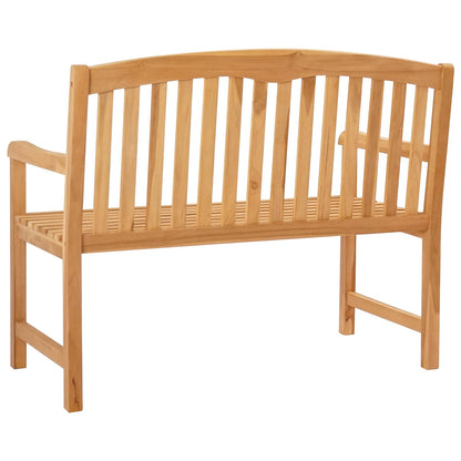 Handgefertigte Rosenbank 114 x 60,5 x 95 cm Massivholz Teak