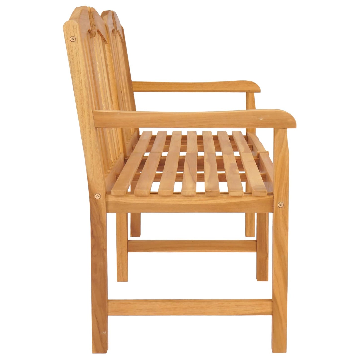 Handgeschnitzte Muschel-Bank 150 x 60,5 x 95 cm Massivholz Teak