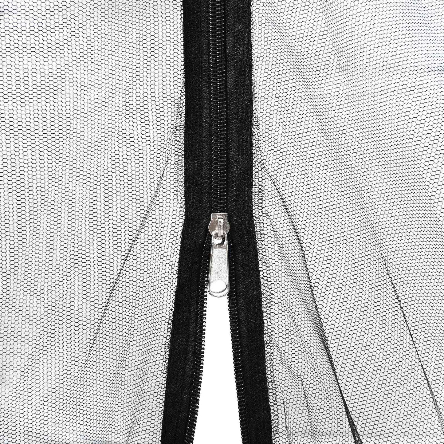 Garten Moskitoschutznetz 220 Mesh Schwarz 3 x 4,5 x 2,5 m