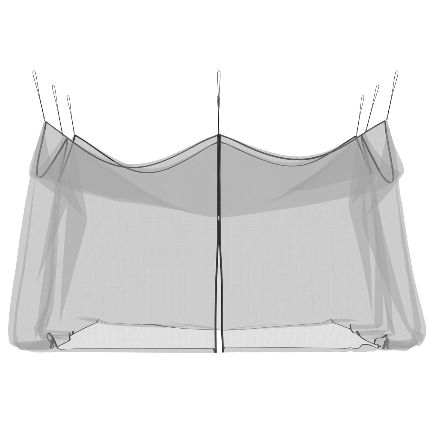 Garten Moskitoschutznetz 220 Mesh Schwarz 3 x 4,5 x 2,5 m