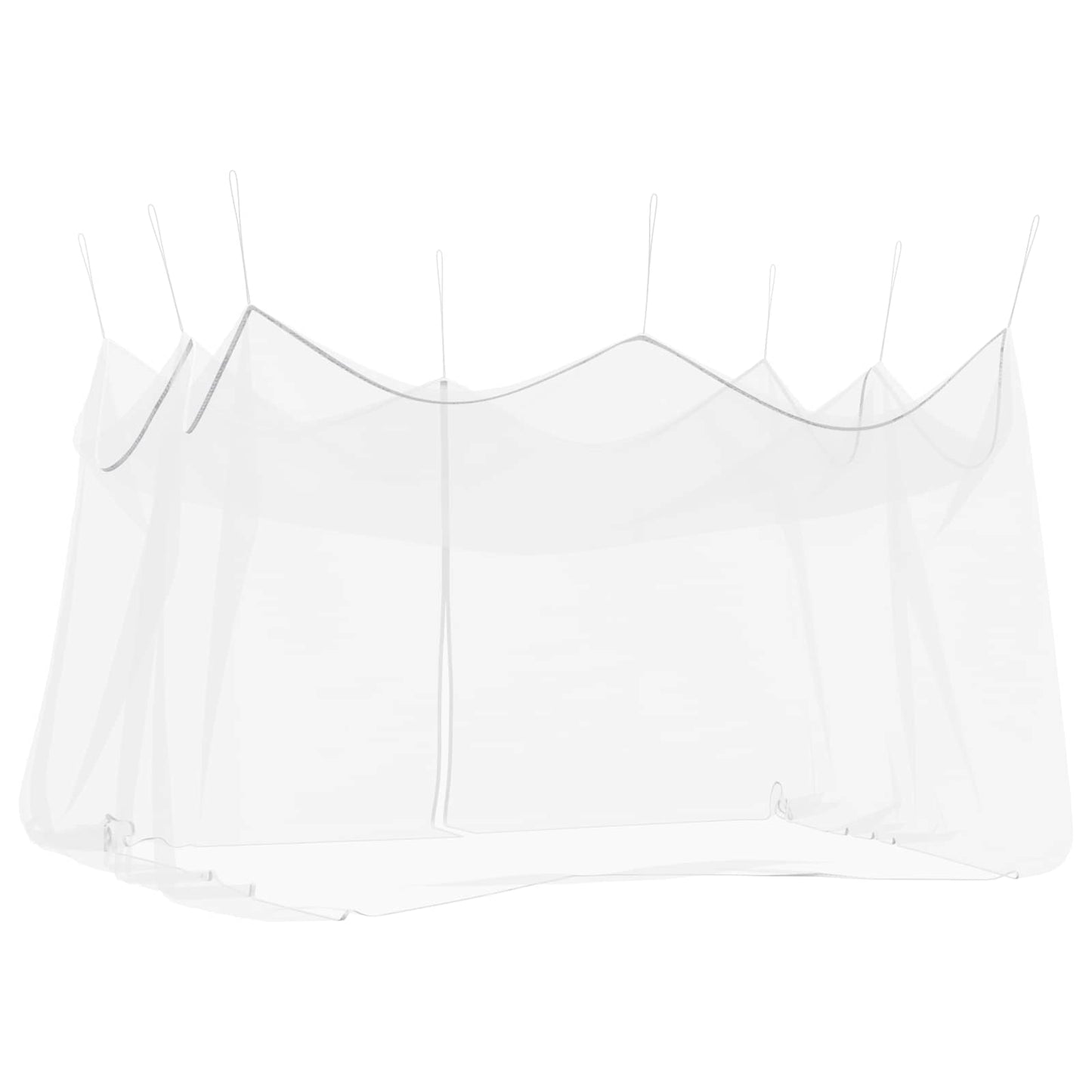 Garten Moskitoschutznetz 220 Mesh Weiß 3 x 4,5 x 2,5 m