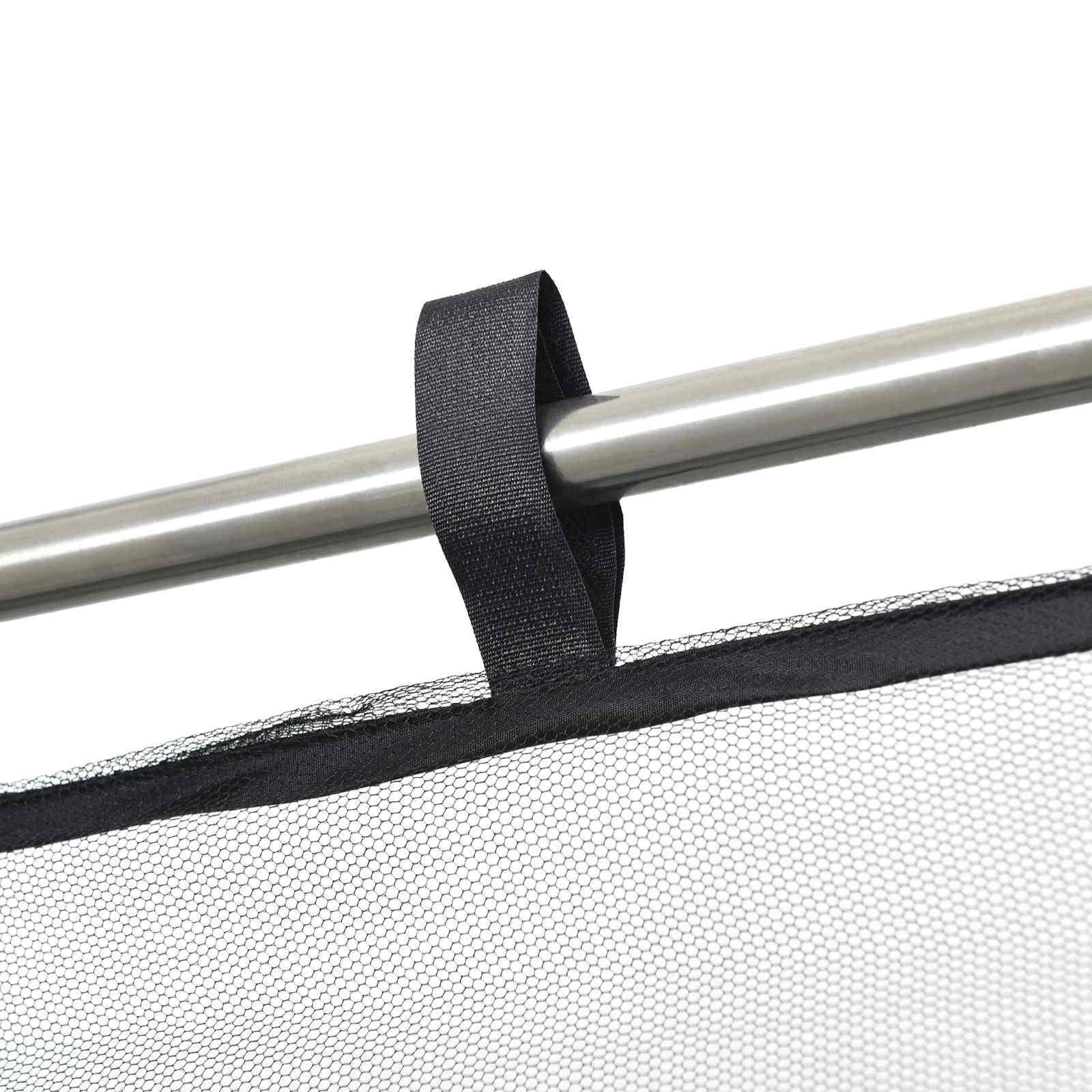 Moskito-Netz für Pavillon 220 Mesh Schwarz 3,6 x 3,6 x 2 m