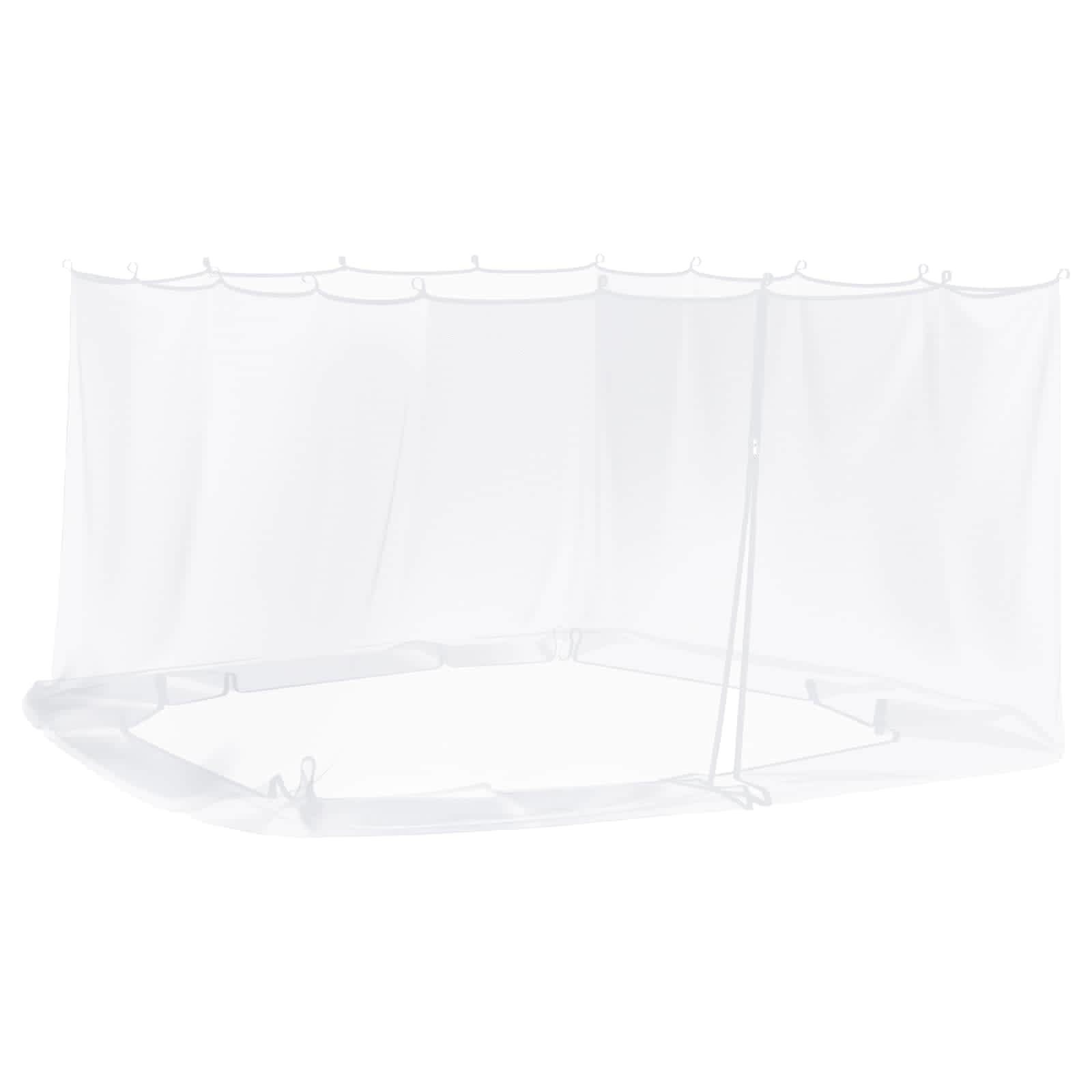 Moskito-Netz für Pavillon 220 Mesh Weiß 3,6 x 3 x 2 cm