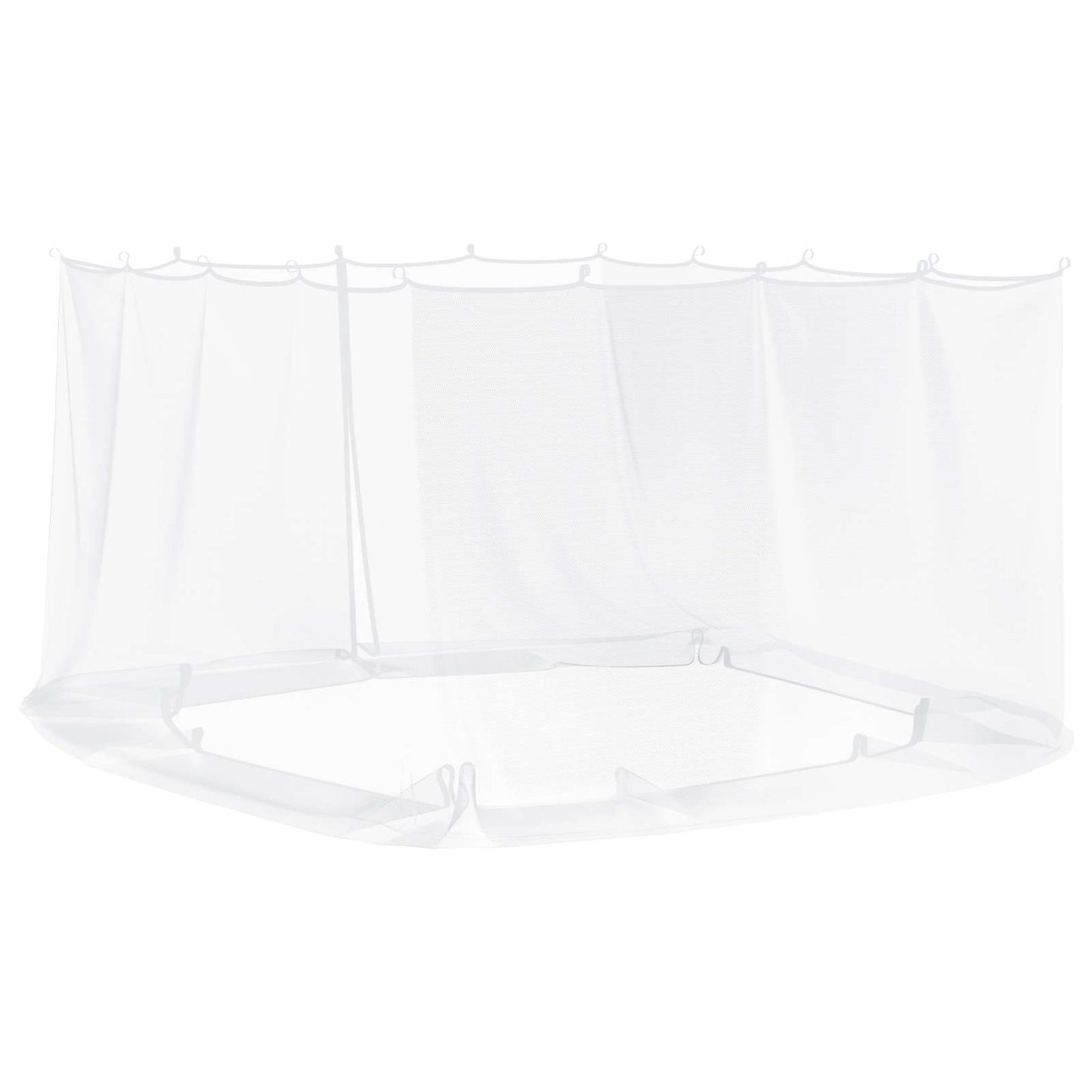Moskito-Netz für Pavillon 220 Mesh Weiß 3,6 x 3 x 2 cm
