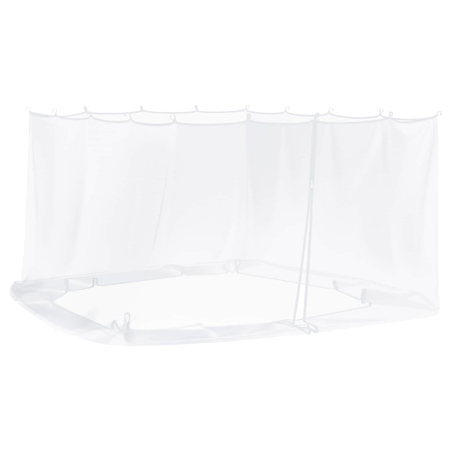 Moskito-Netz für Pavillon 220 Mesh Weiß 4 x 3 x 2 cm Polyester