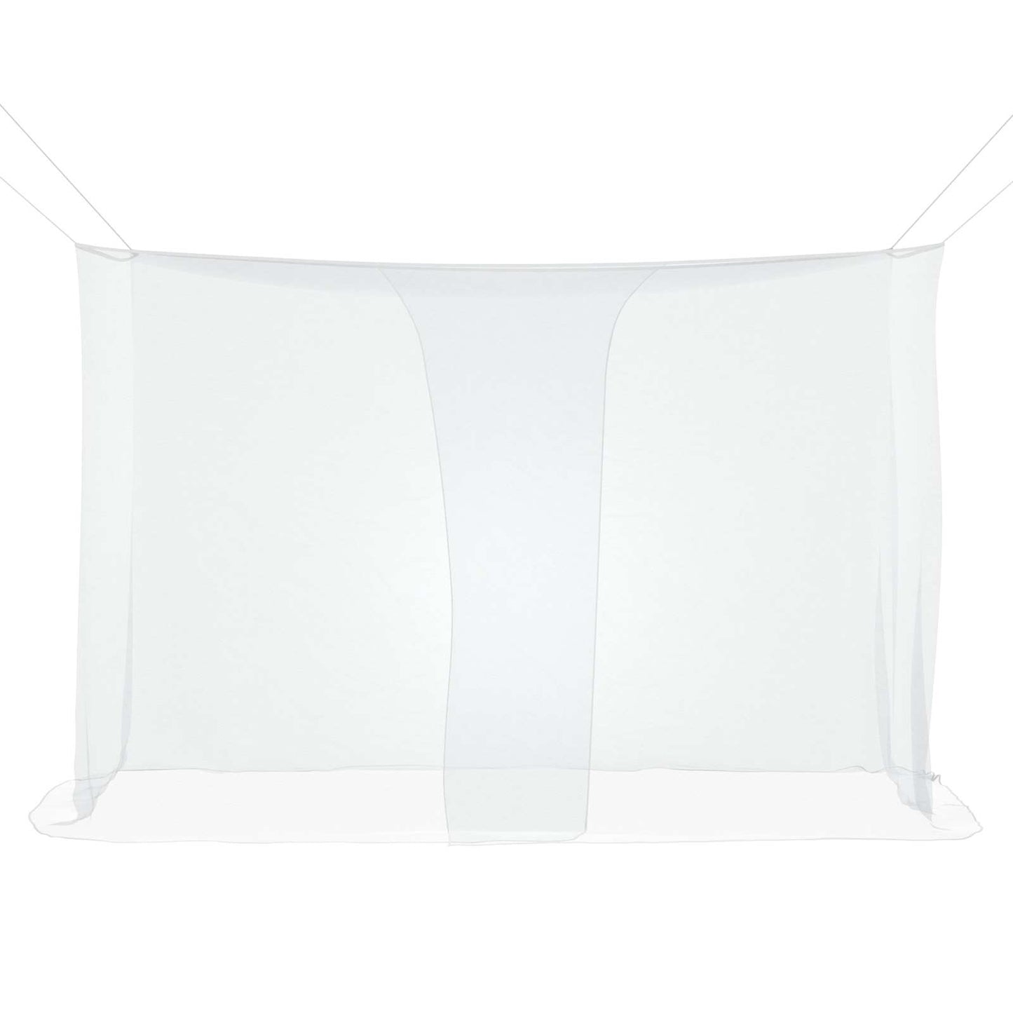 Moskito-Netz für das Bett 3 stk. 156 Mesh Weiß Polyester
