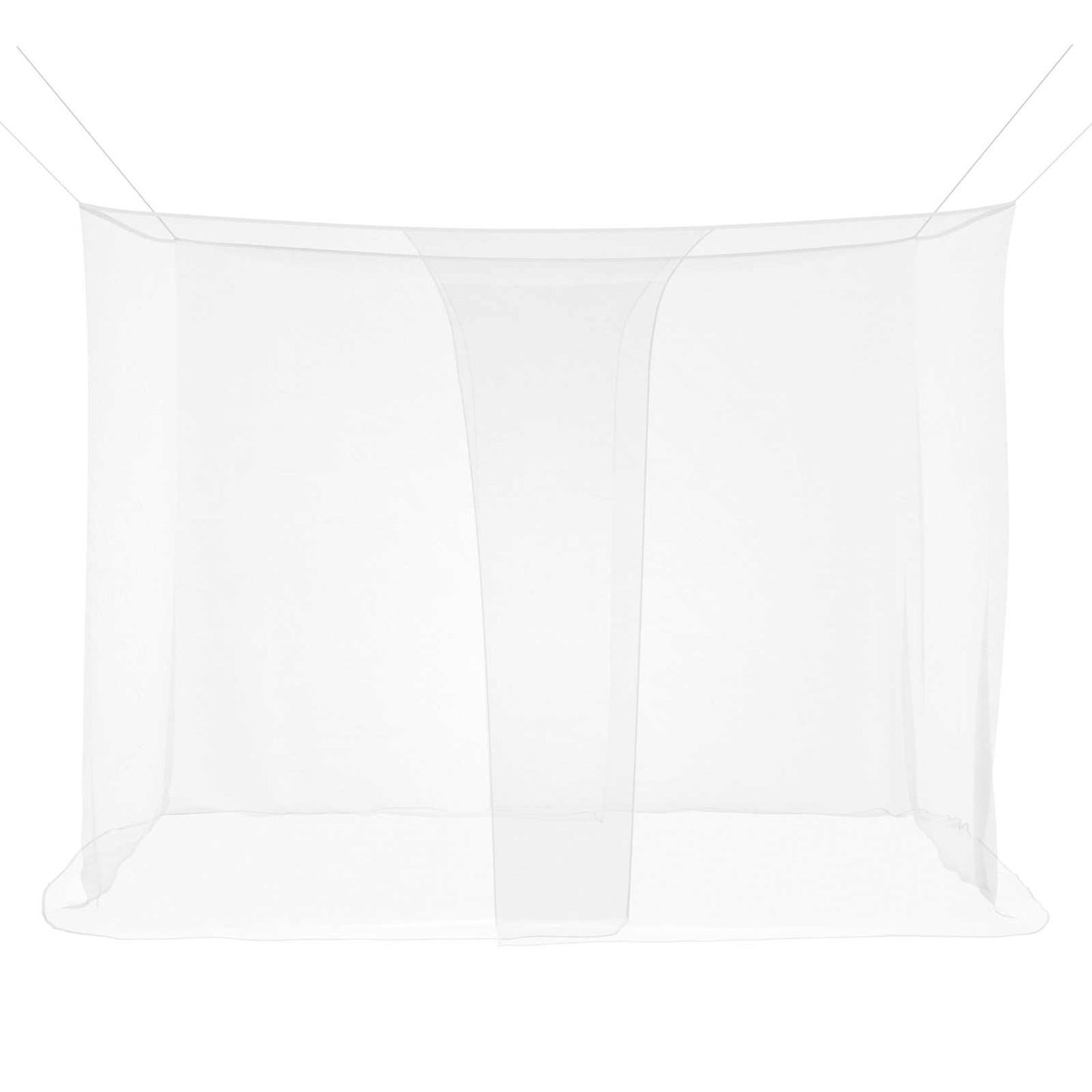 Moskito-Netz für das Bett 3 stk. 156 Mesh Weiß Polyester