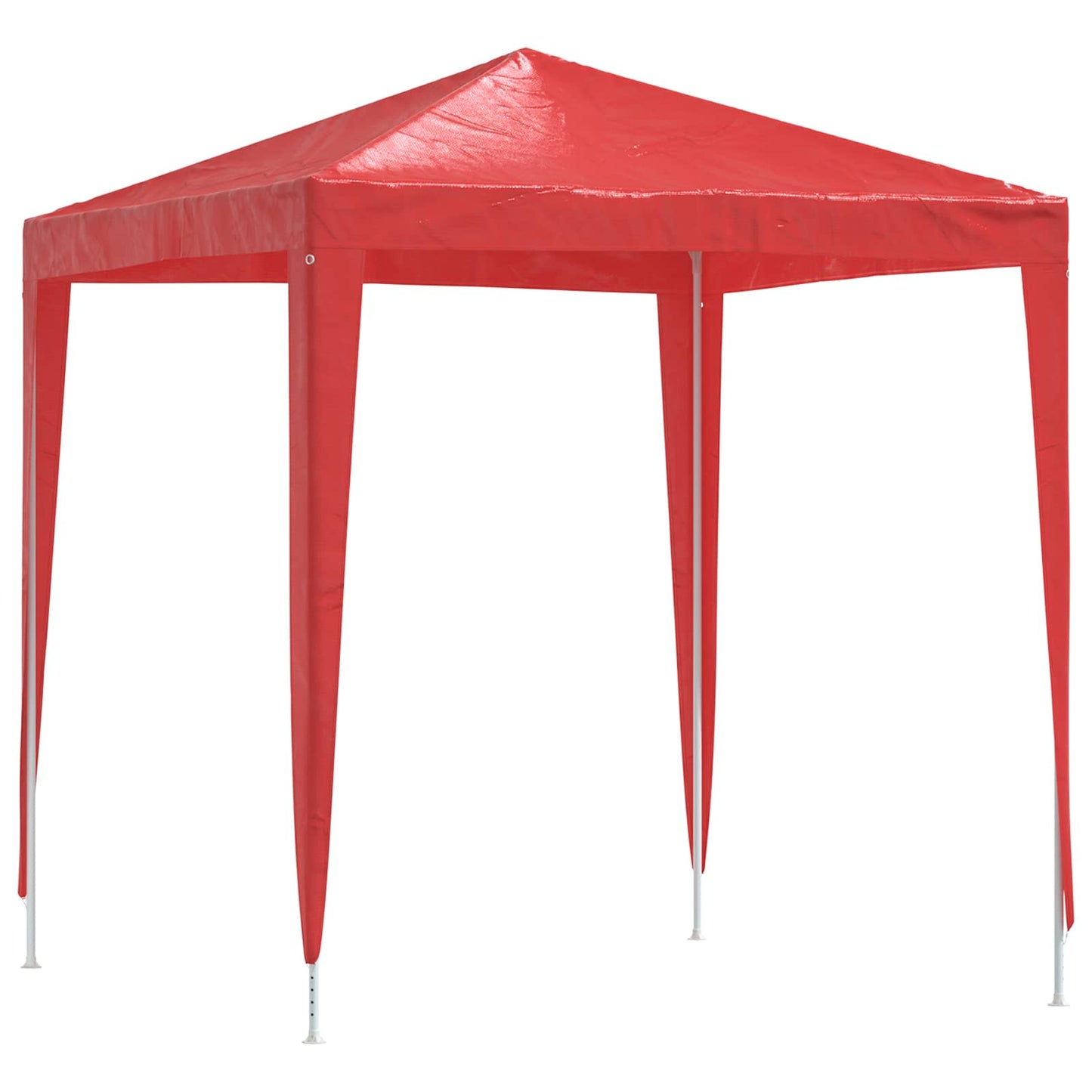 Party-Zelt 200 x 200 x 240 cm Rot PE and Steel