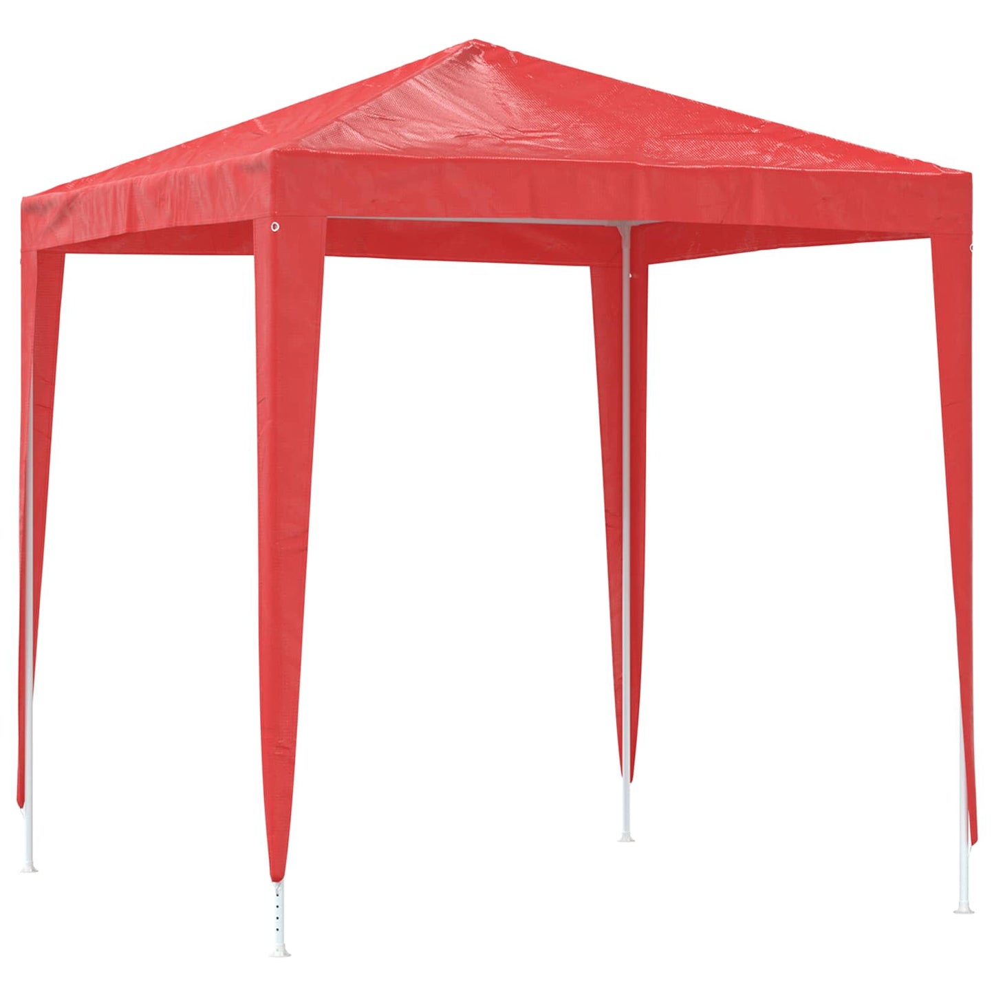 Party-Zelt 200 x 200 x 240 cm Rot PE and Steel