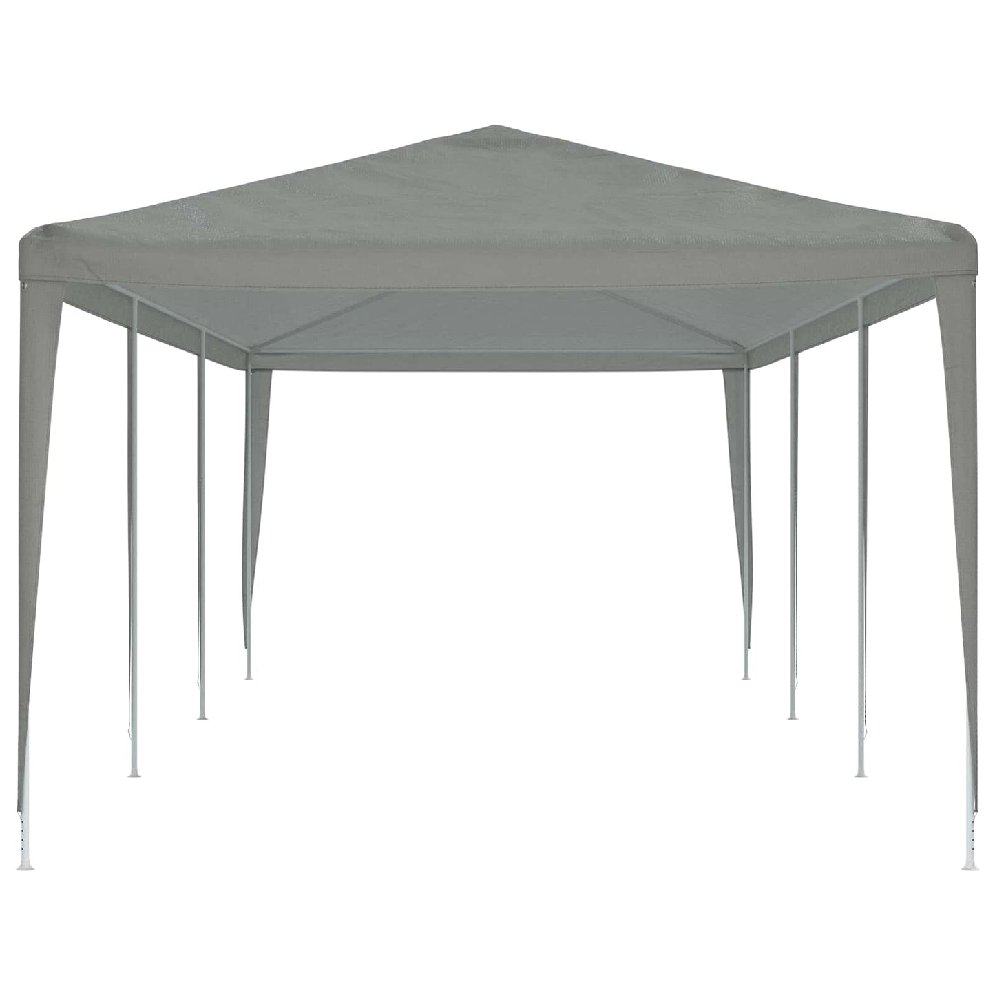Party-Zelt Hellgrau 900 x 300 x 255 cm PE und Stahl