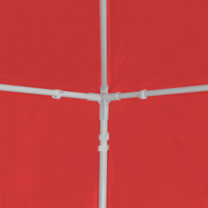 Party-Zelt 900 x 300 x 255 cm Rot PE and Steel