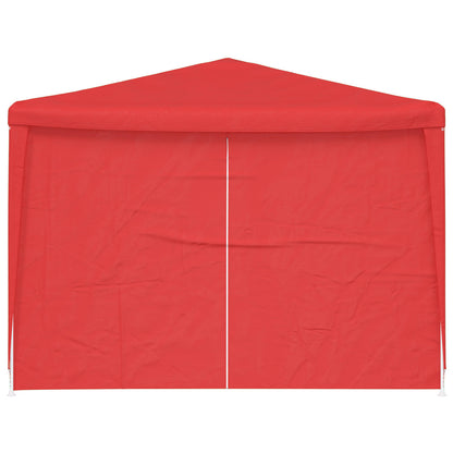 Party-Zelt 900 x 300 x 255 cm Rot PE and Steel