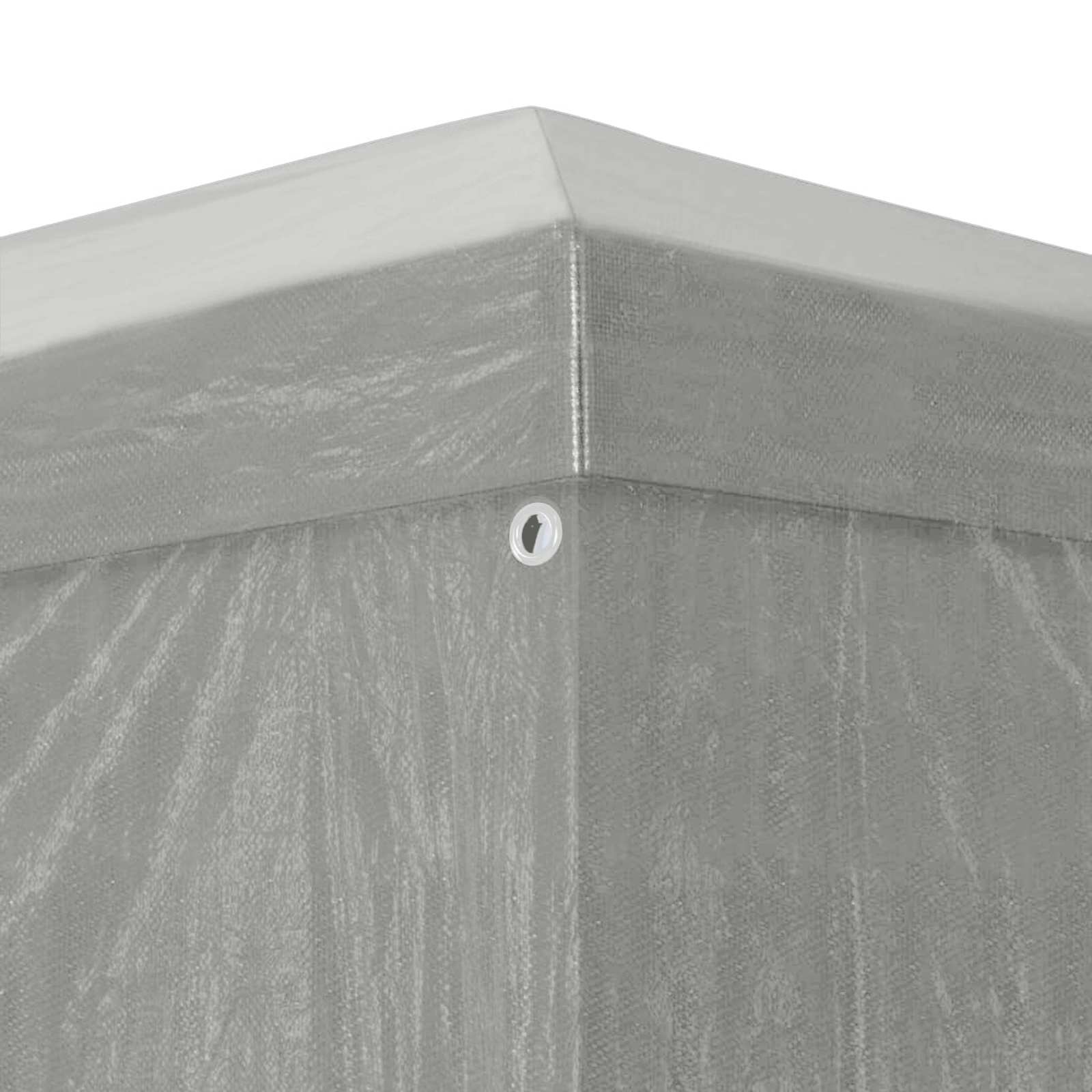 Party-Zelt 900 x 300 x 255 cm Hellgrau PE and Steel