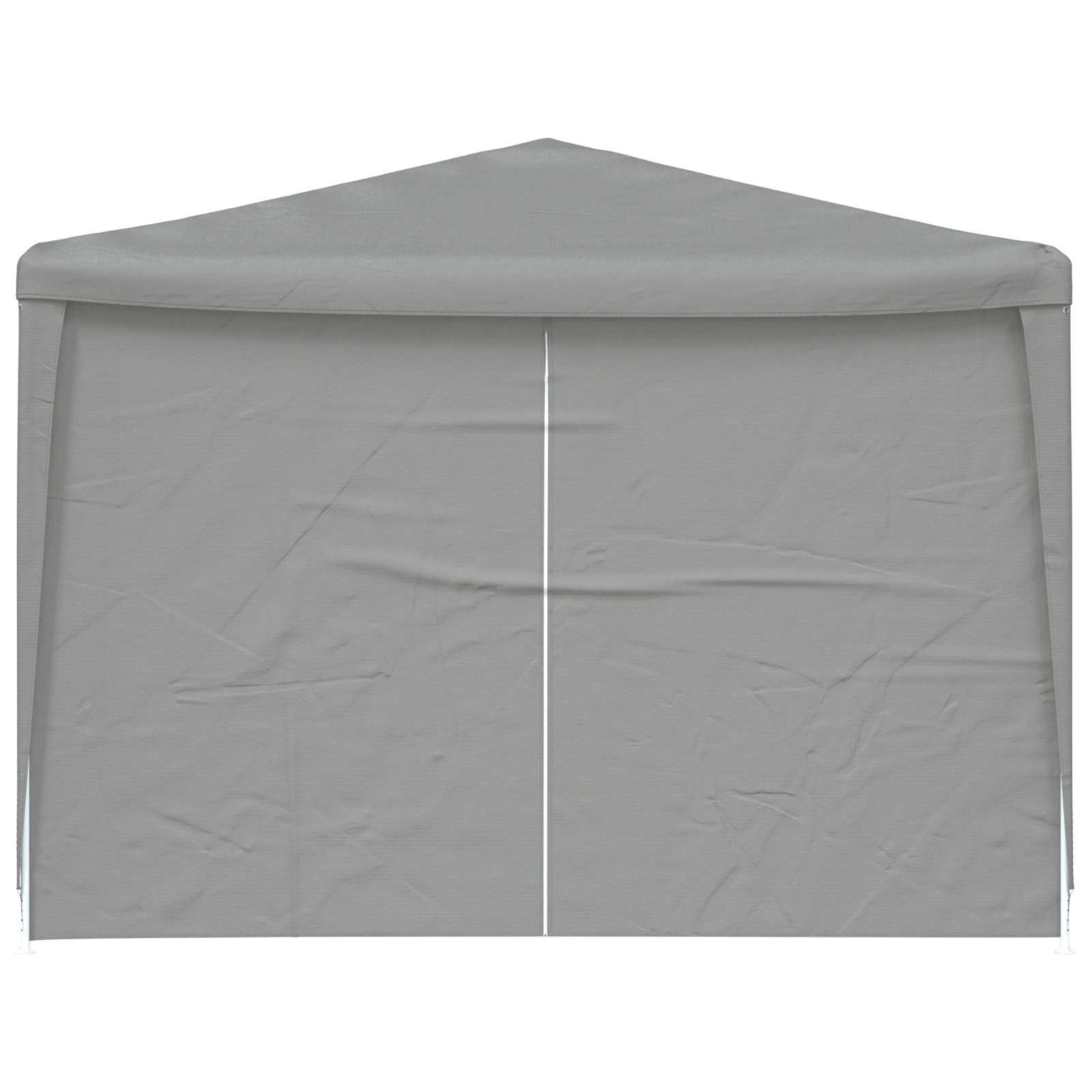 Party-Zelt 900 x 300 x 255 cm Hellgrau PE and Steel