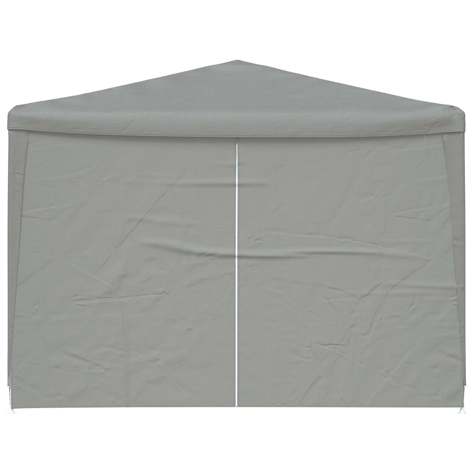 Party-Zelt 1200 x 300 x 255 cm Hellgrau PE and Steel