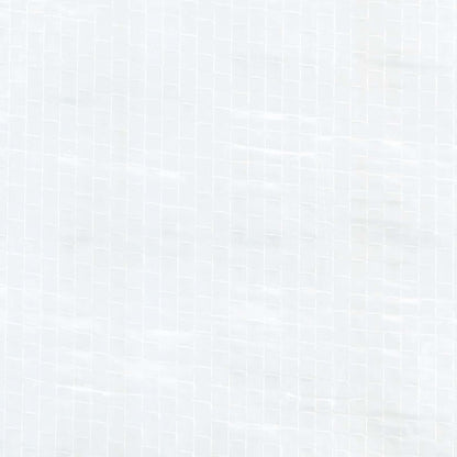 Partyzelt-Seitenteil 2 Stk. 400 x 195 cm Weiß PE und Stahl