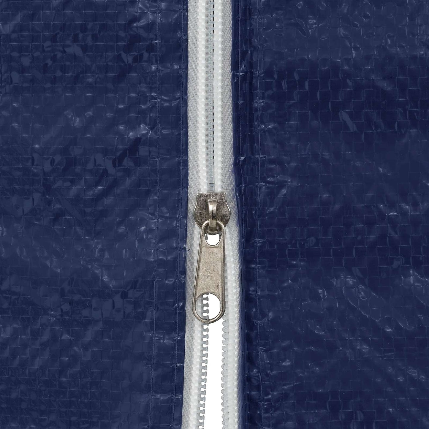 Partyzelt-Seitenteil 2 Stk. 400 x 195 cm Blau PE und Stahl