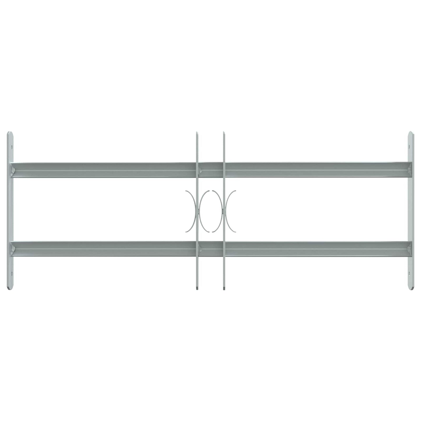 Sicherheitsgitter für Fenster mit 2 Querstangen 3 Stk.