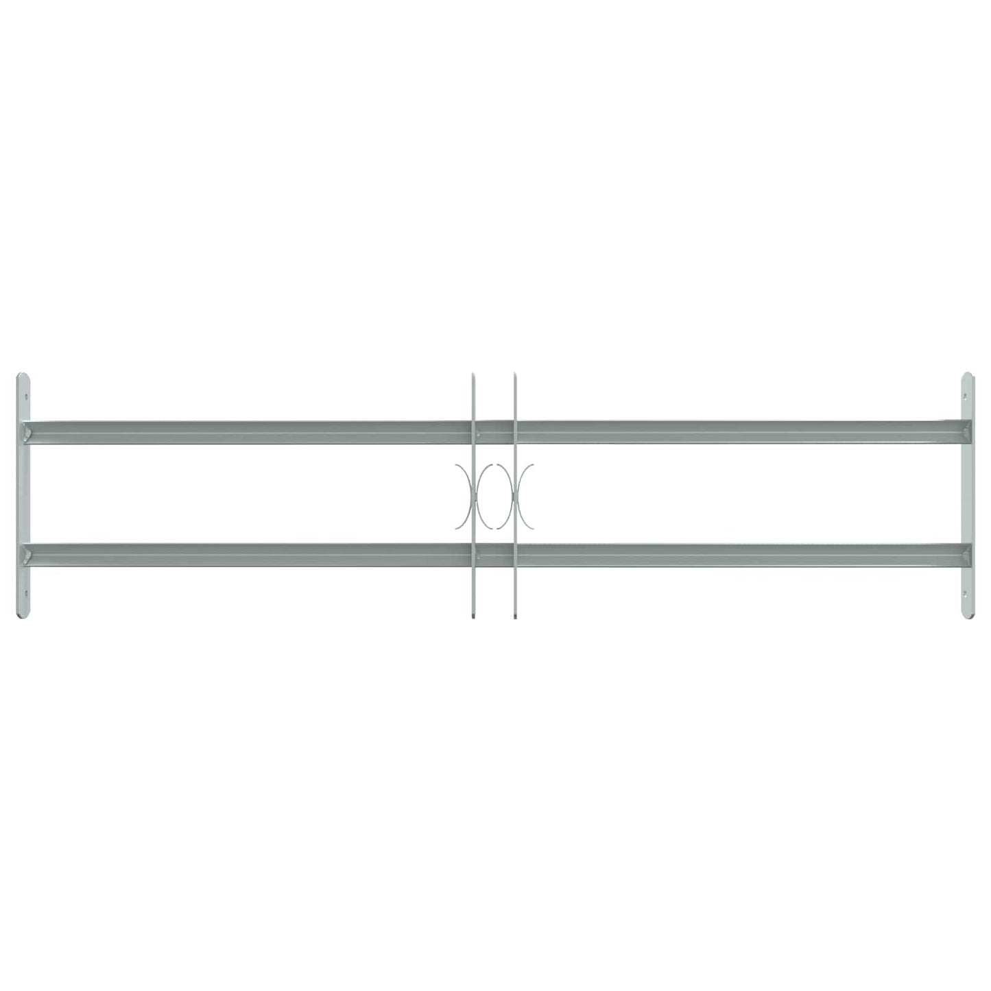 Sicherheitsgitter für Fenster mit 2 Querstangen 3 Stk.