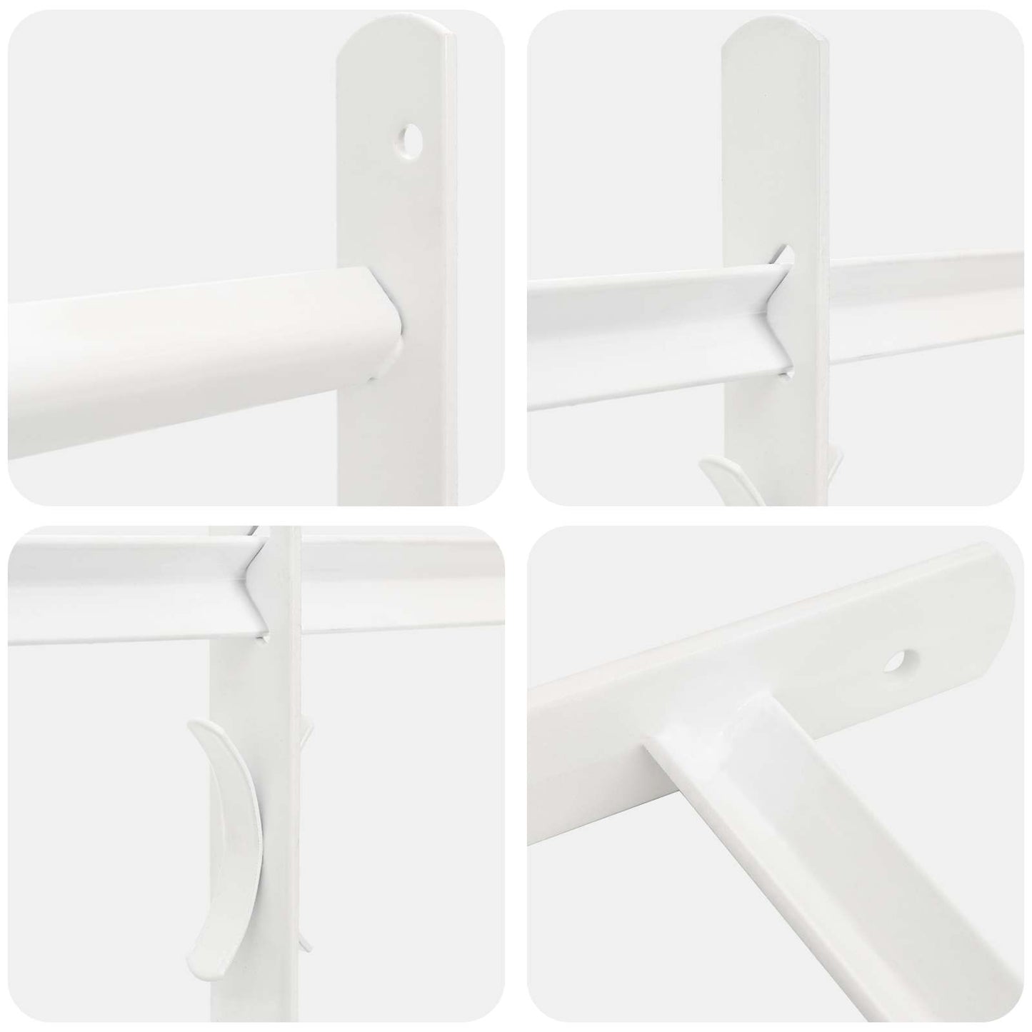 Sicherheitsgitter für Fenster mit 3 Querstangen 63-114 cm