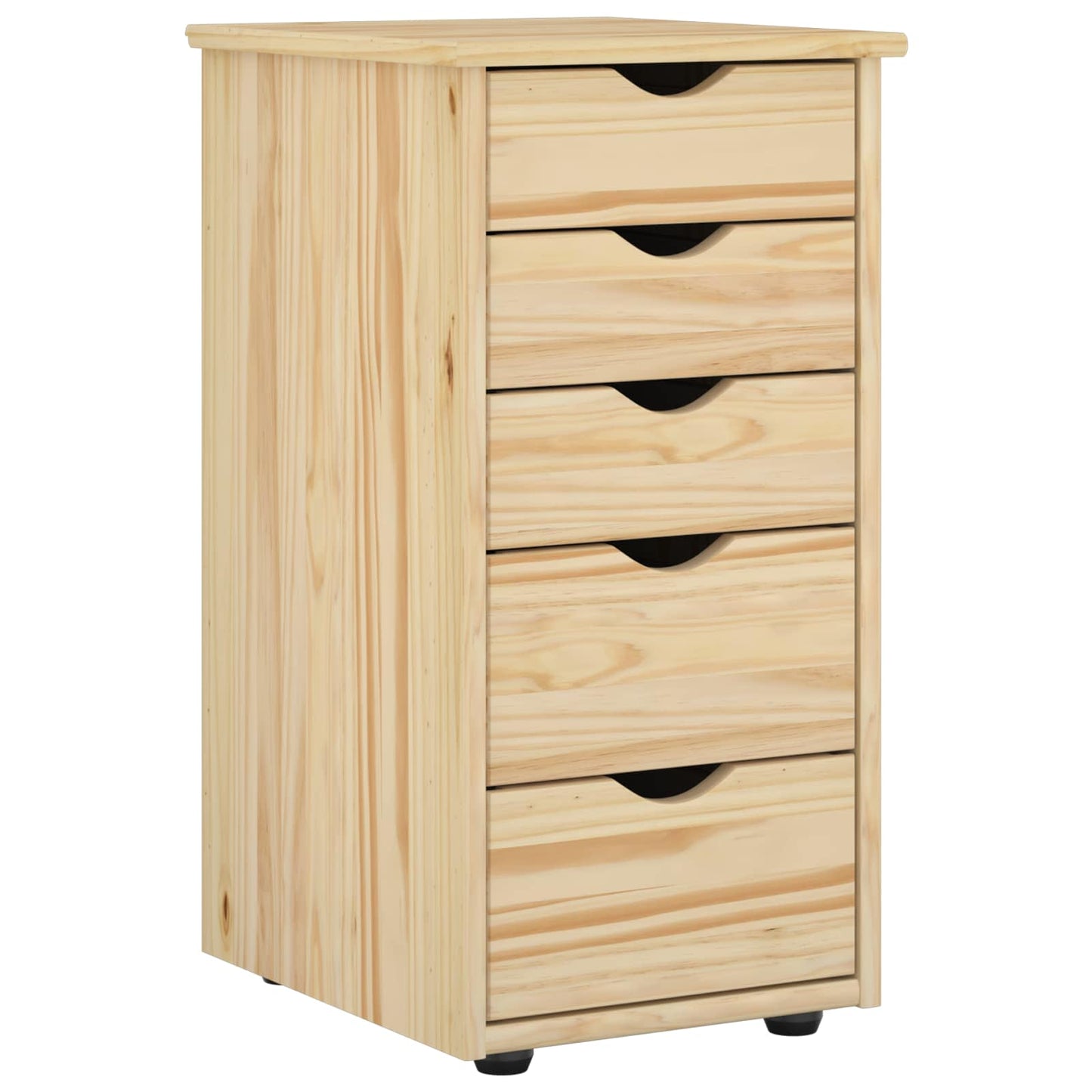 Schrank 34 x 39 x 61,5 cm Massivholz Kiefer Braun