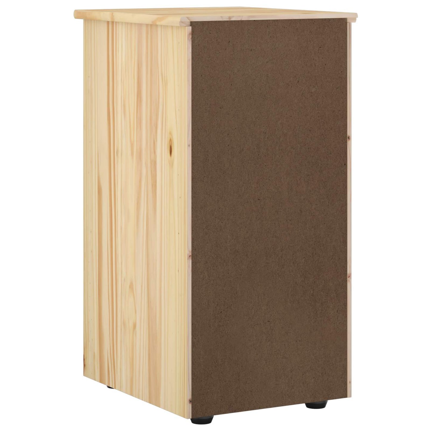 Schrank 34 x 39 x 61,5 cm Massivholz Kiefer Braun