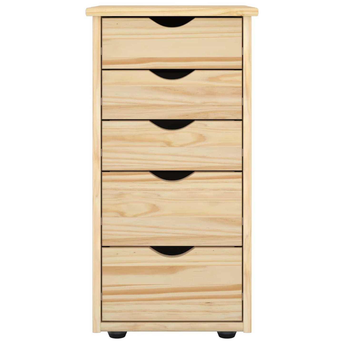 Schrank 34 x 39 x 61,5 cm Massivholz Kiefer Braun
