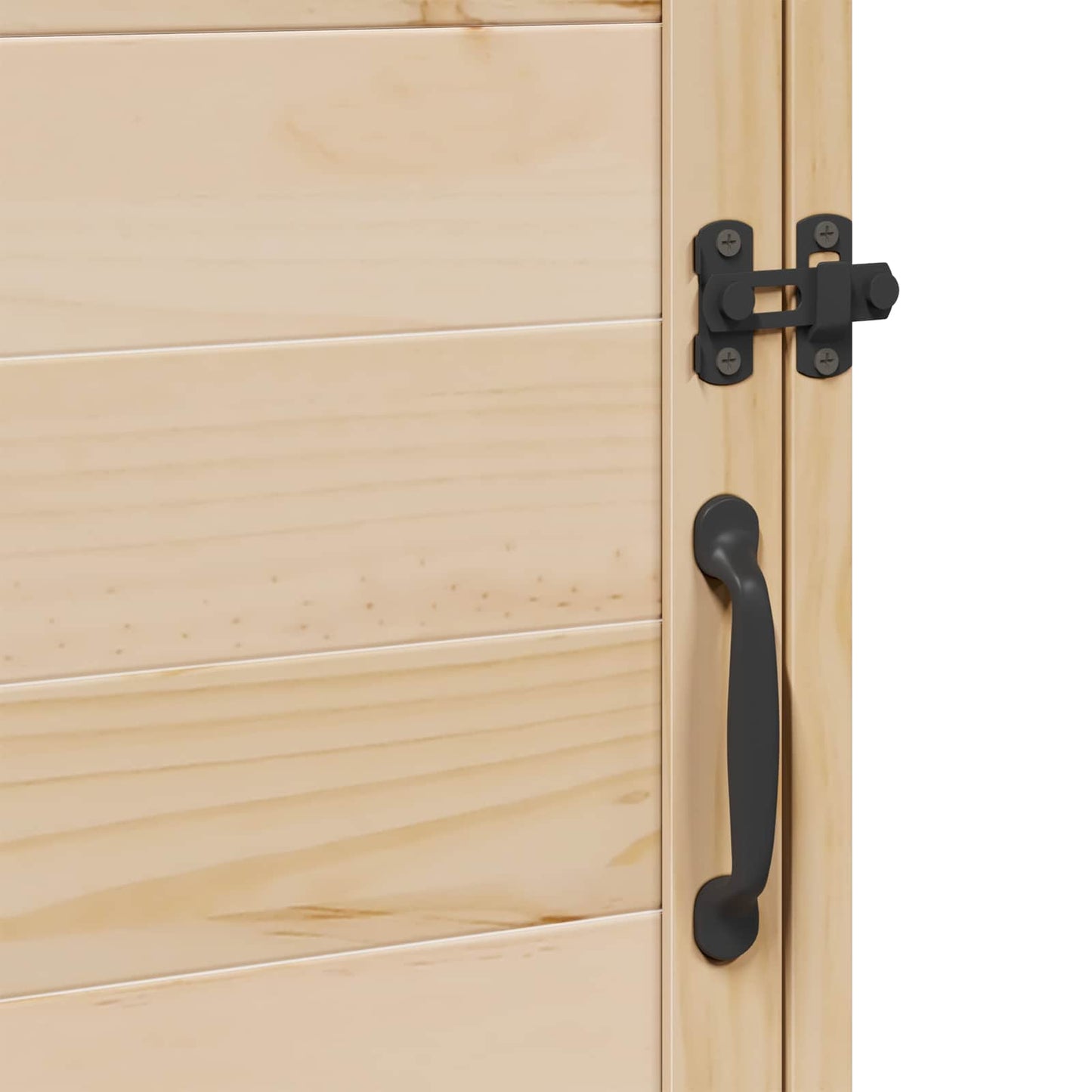 Gartenschuppen Natur 59 x 56 x 113,5 cm Massivholz aus Fichte