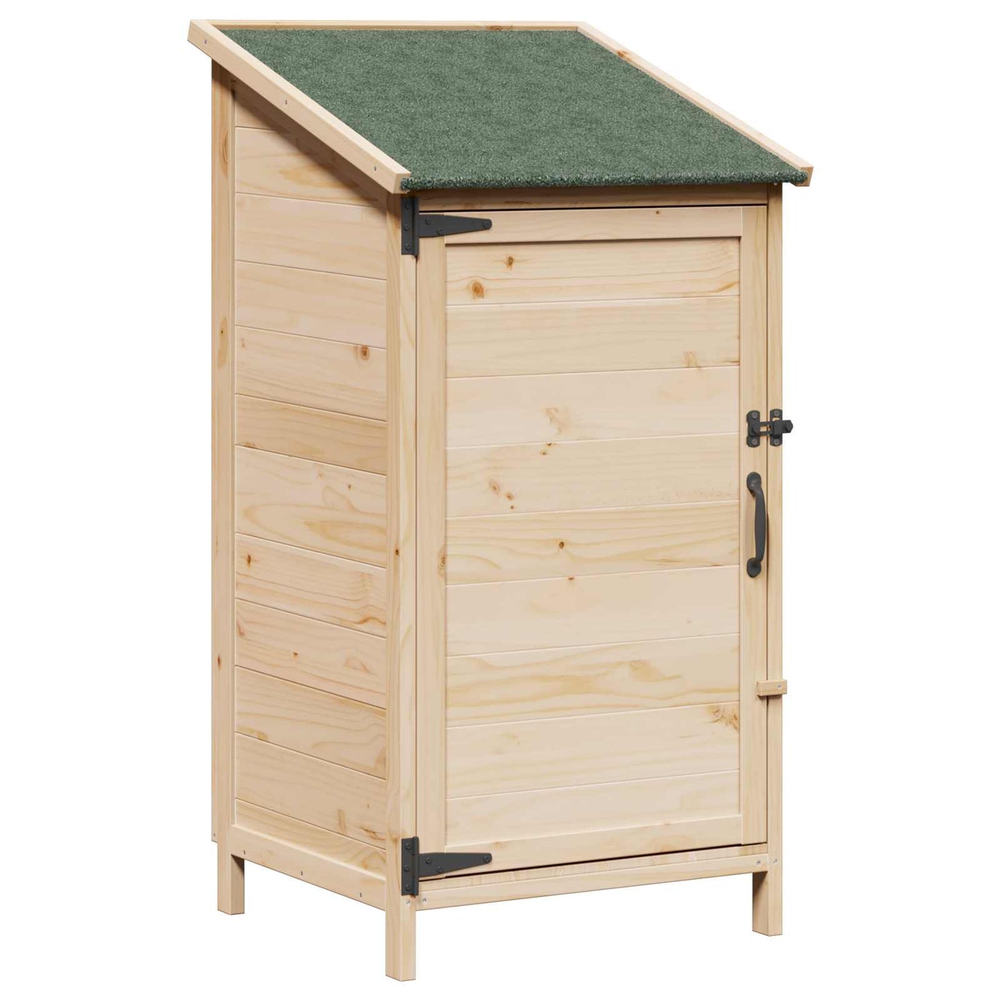 Gartenschuppen Natur 59 x 56 x 113,5 cm Massivholz aus Fichte