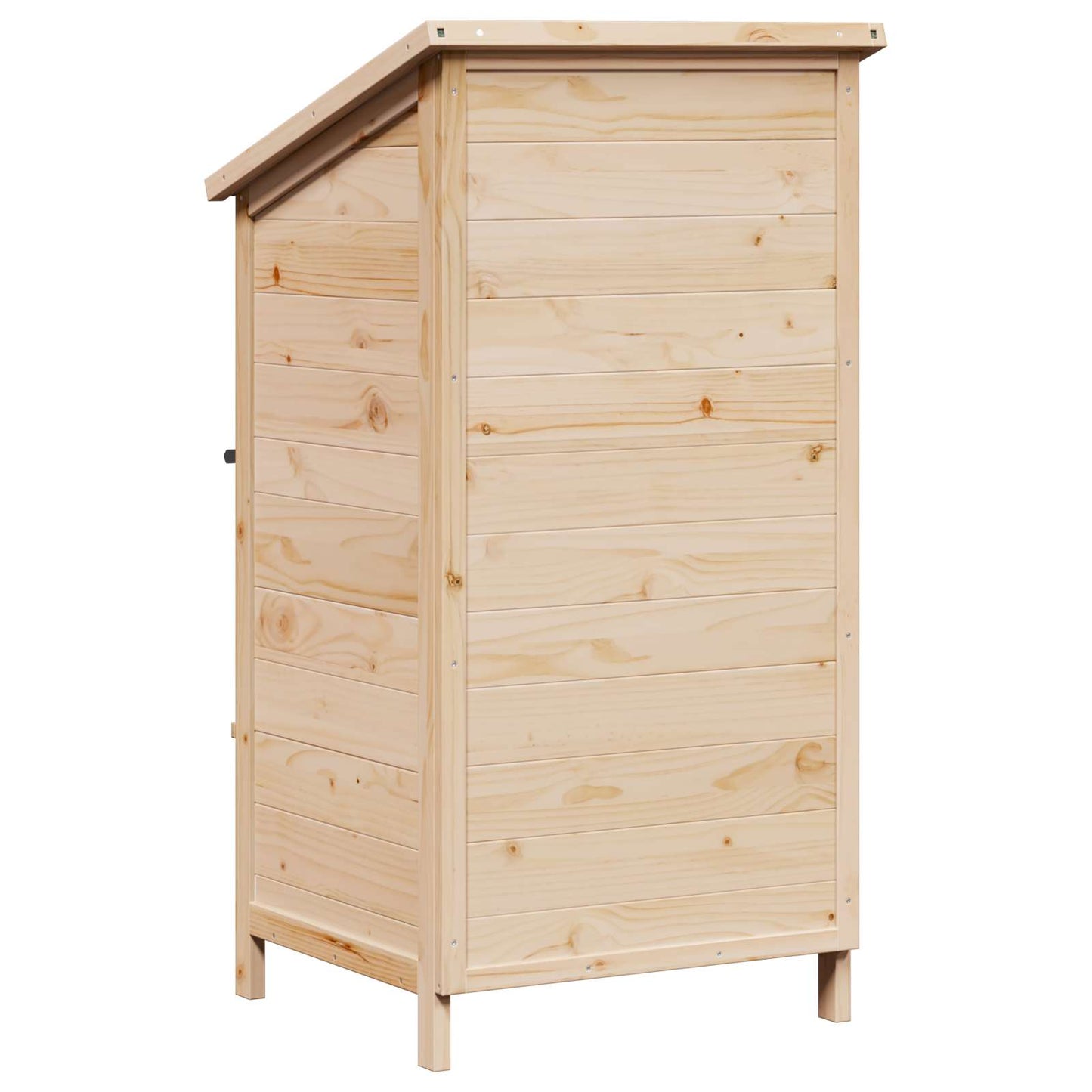 Gartenschuppen Natur 59 x 56 x 113,5 cm Massivholz aus Fichte