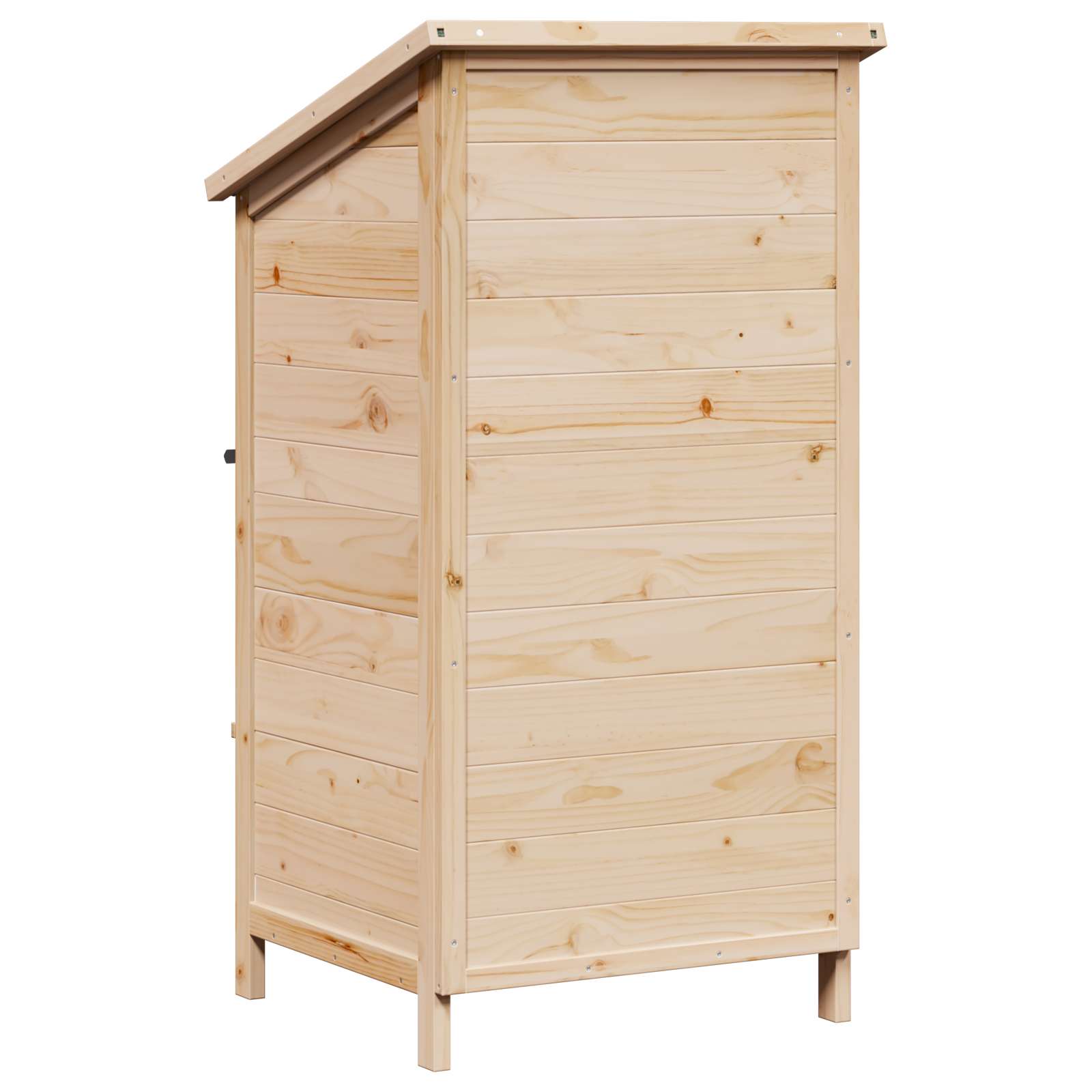 Gartenschuppen Natur 59 x 56 x 113,5 cm Massivholz aus Fichte