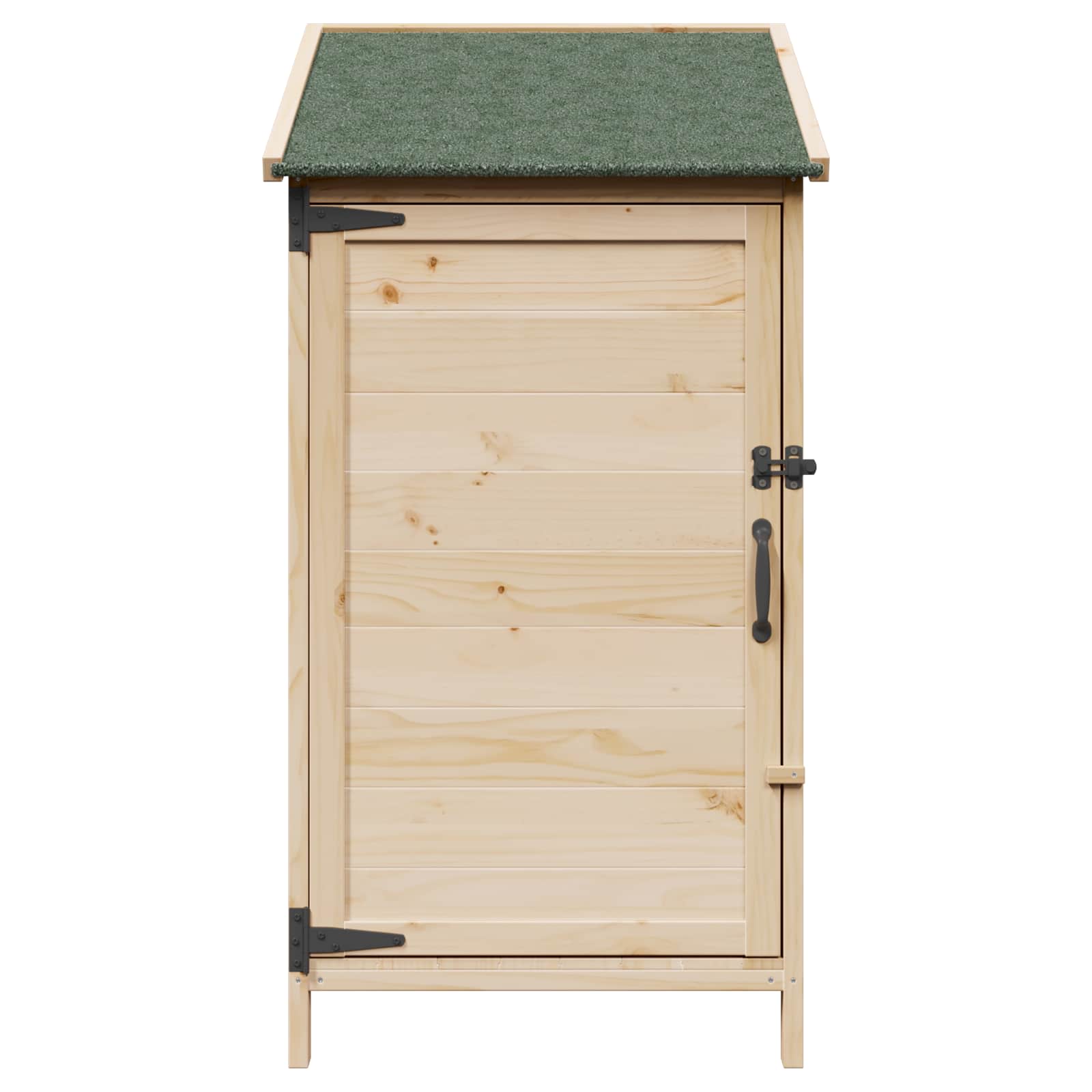 Gartenschuppen Natur 59 x 56 x 113,5 cm Massivholz aus Fichte
