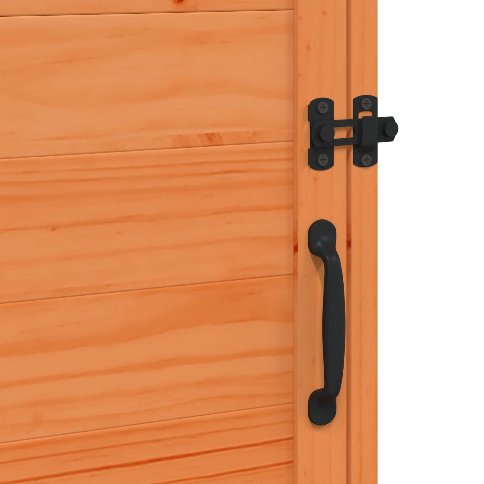 Gartenschuppen Braun 59 x 56 x 113,5 cm Massivholz aus Fichte