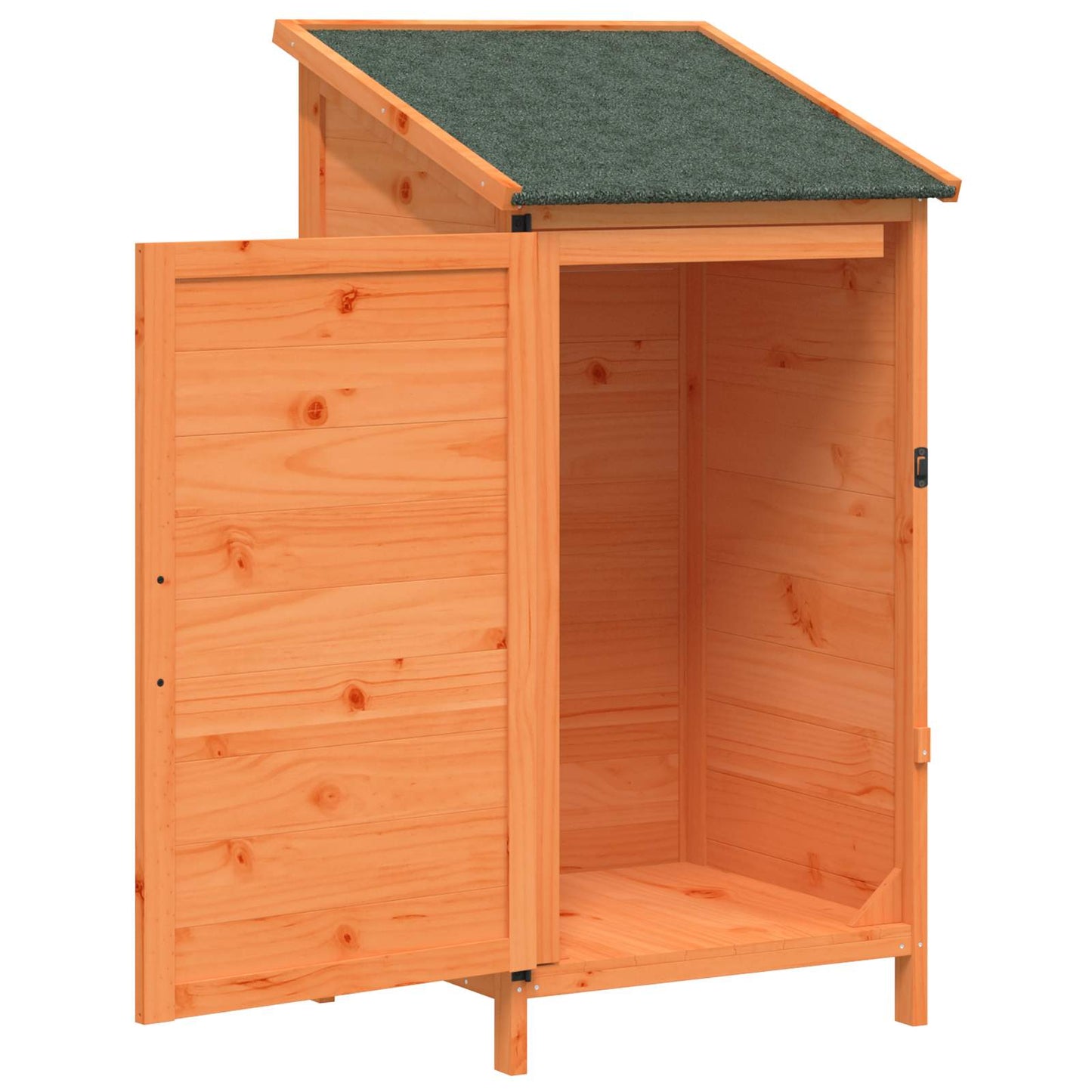 Gartenschuppen Braun 59 x 56 x 113,5 cm Massivholz aus Fichte