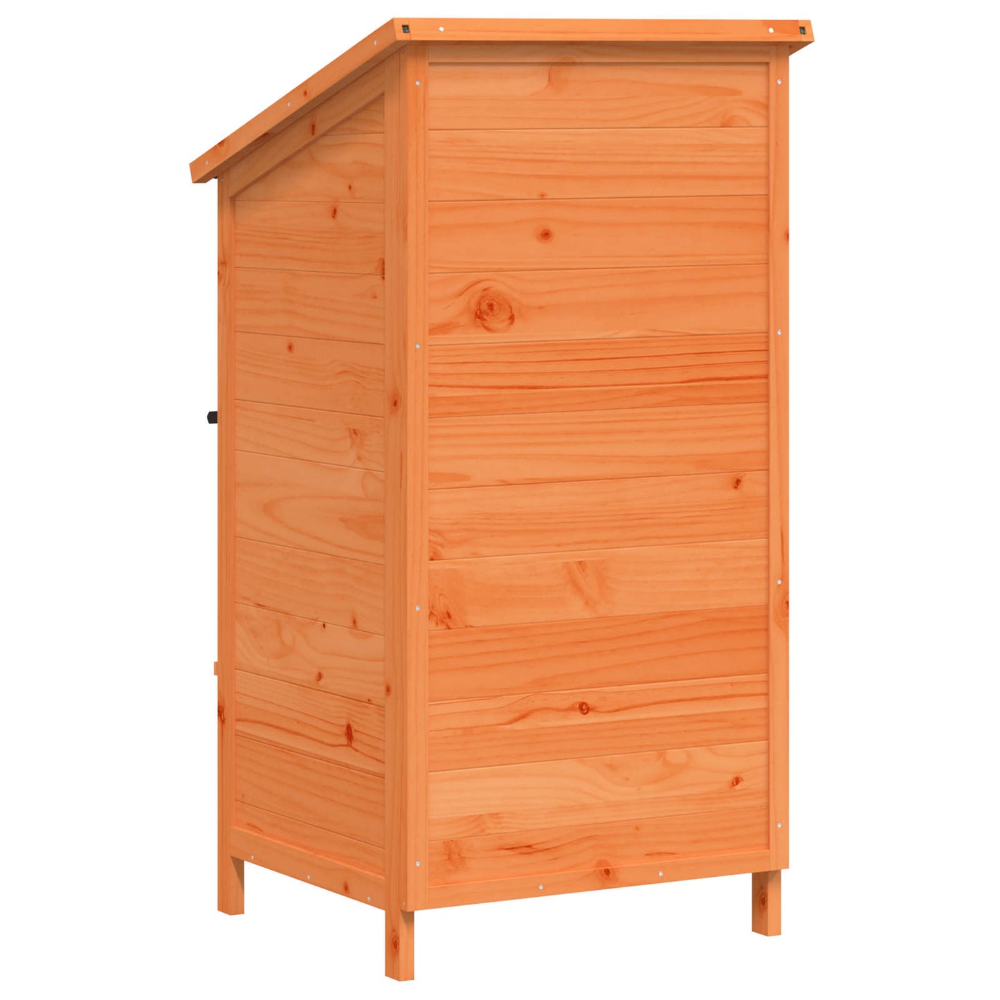 Gartenschuppen Braun 59 x 56 x 113,5 cm Massivholz aus Fichte