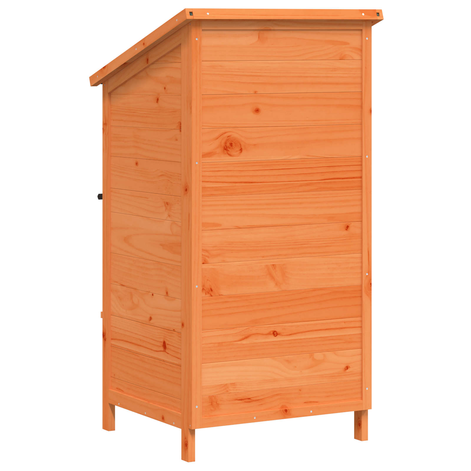 Gartenschuppen Braun 59 x 56 x 113,5 cm Massivholz aus Fichte