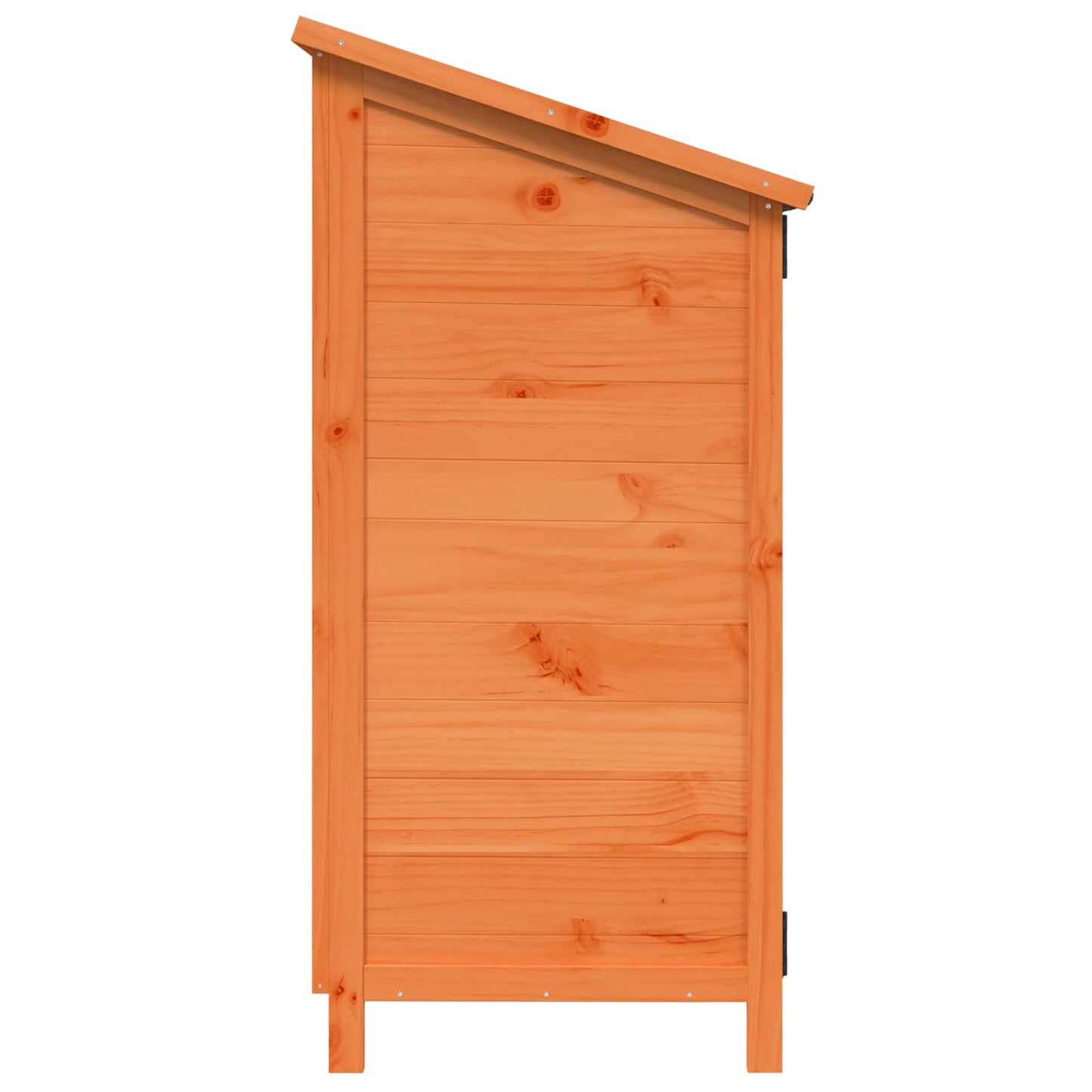 Gartenschuppen Braun 59 x 56 x 113,5 cm Massivholz aus Fichte
