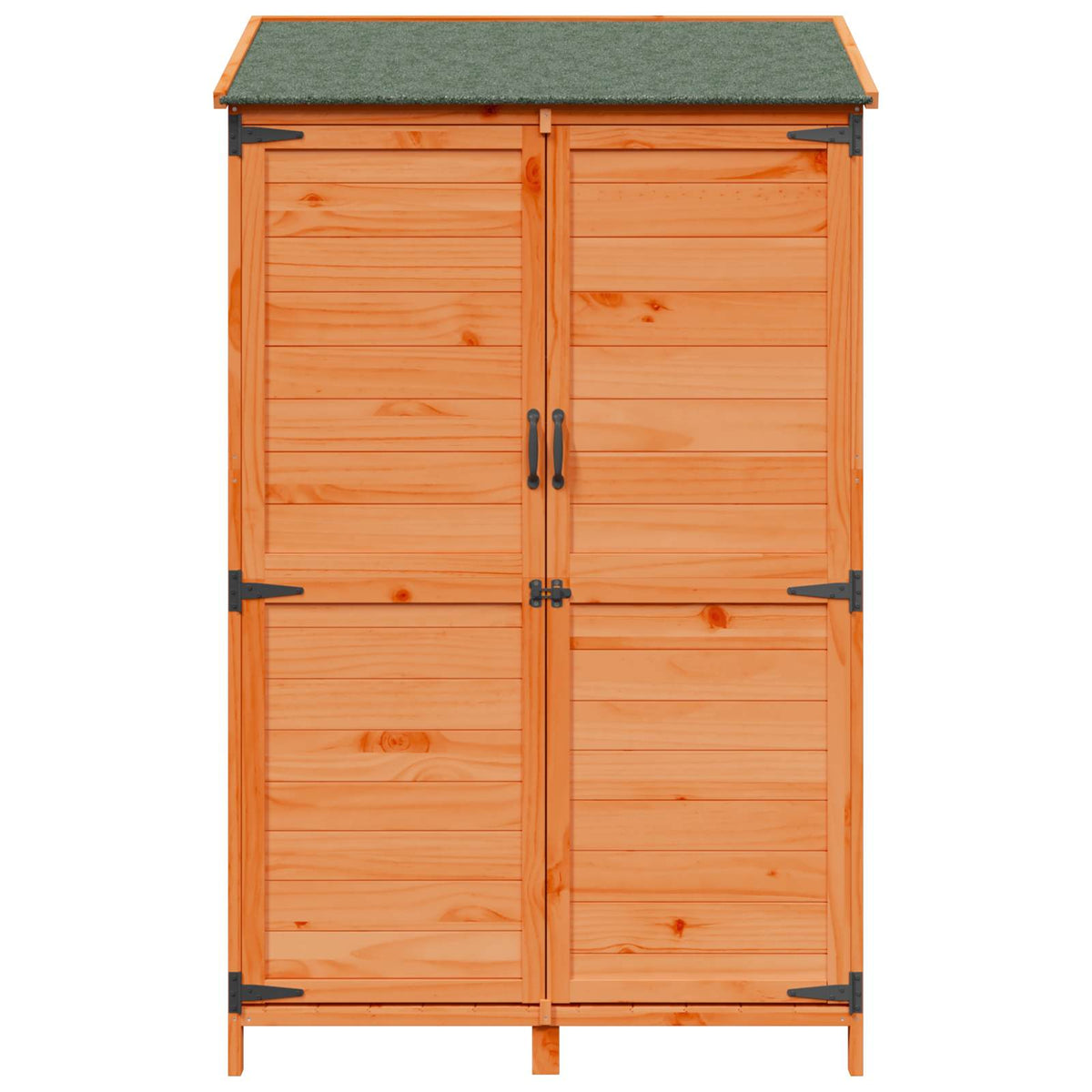 Gartenschuppen Braun 106 x 56 x 176,5 cm Massivholz aus Fichte