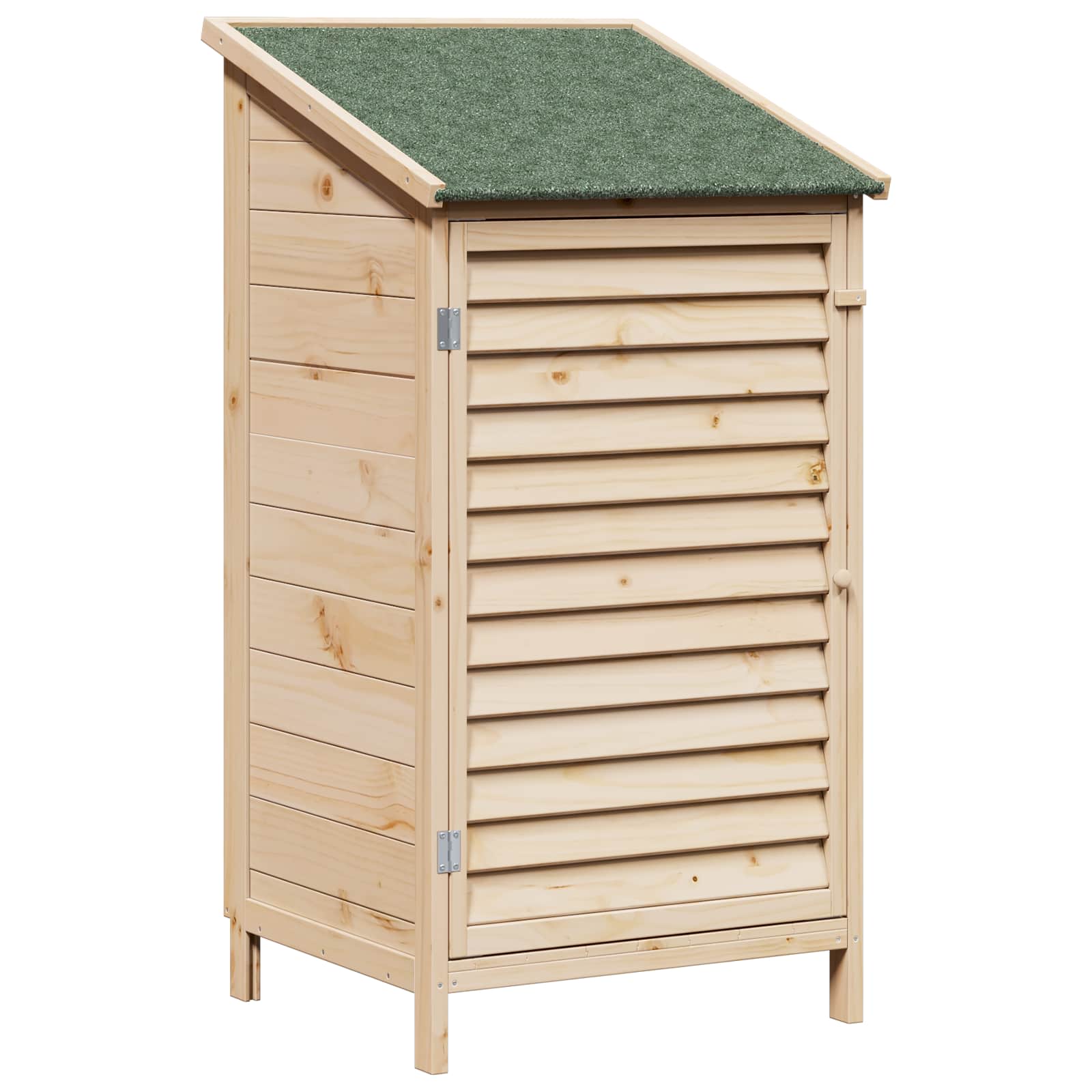 Gartenschuppen Natur 59 x 56 x 113,5 cm Massivholz aus Fichte