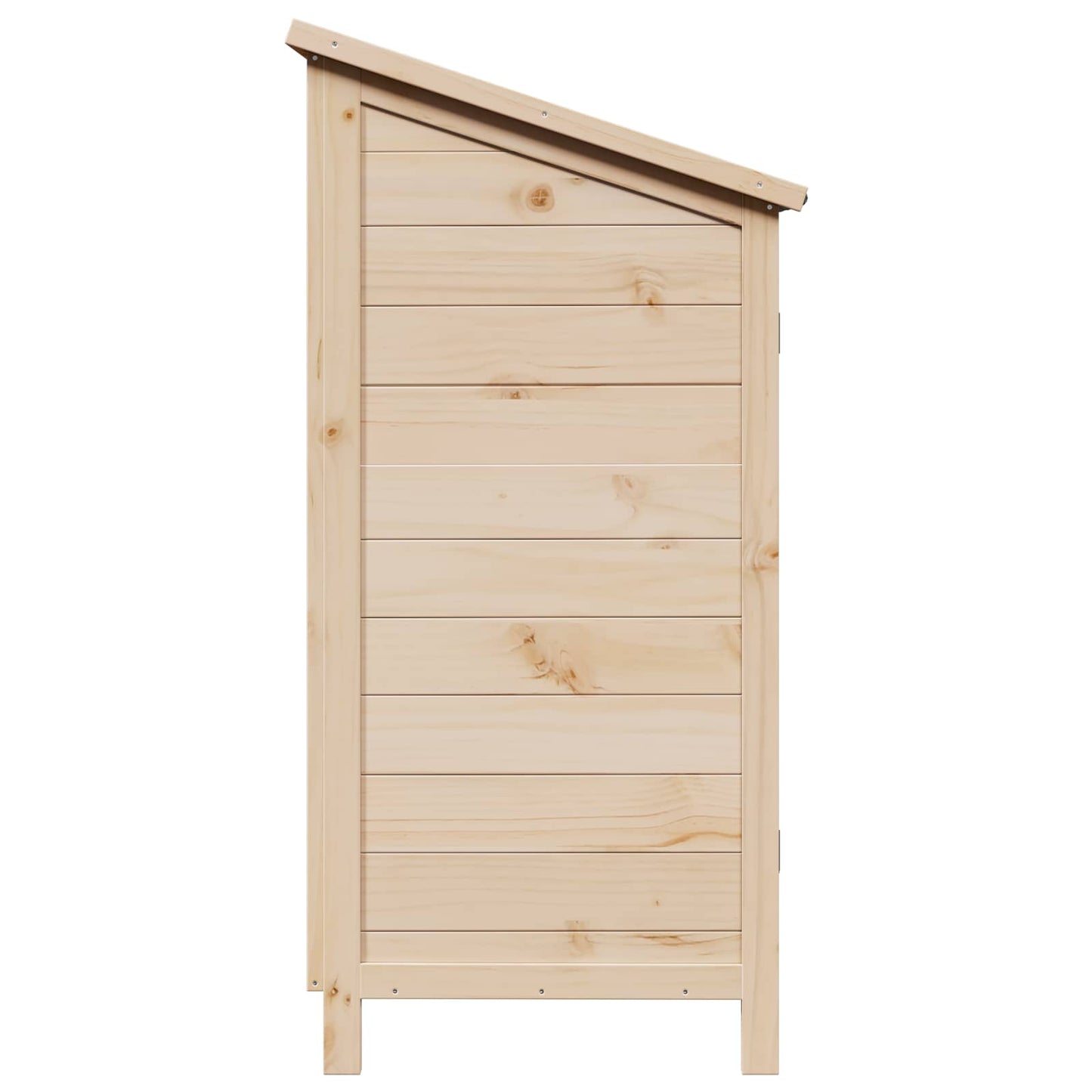 Gartenschuppen Natur 59 x 56 x 113,5 cm Massivholz aus Fichte