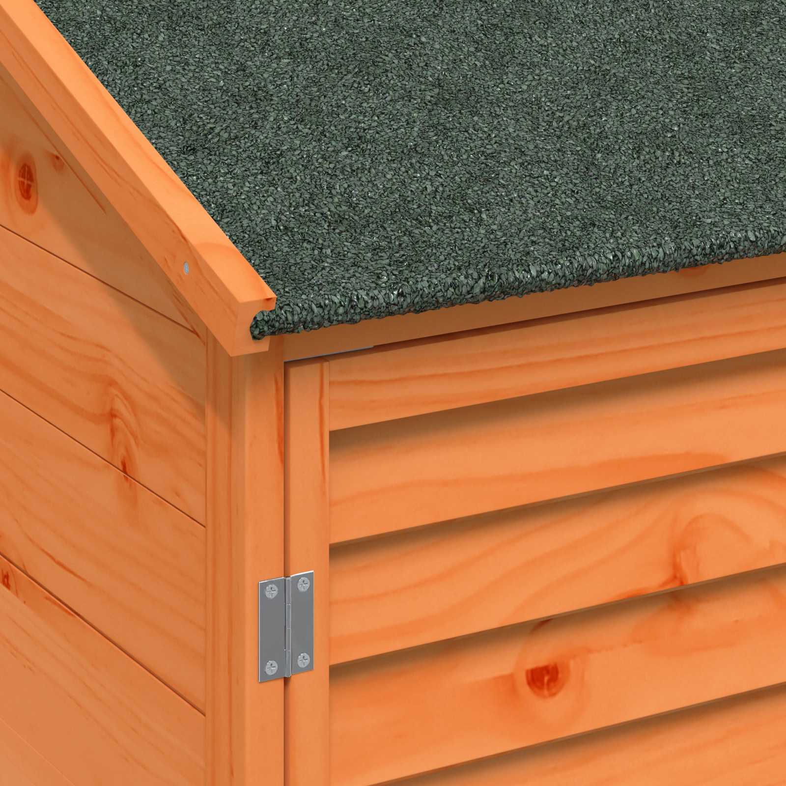 Gartenschuppen Braun 59 x 56 x 113,5 cm Massivholz aus Fichte