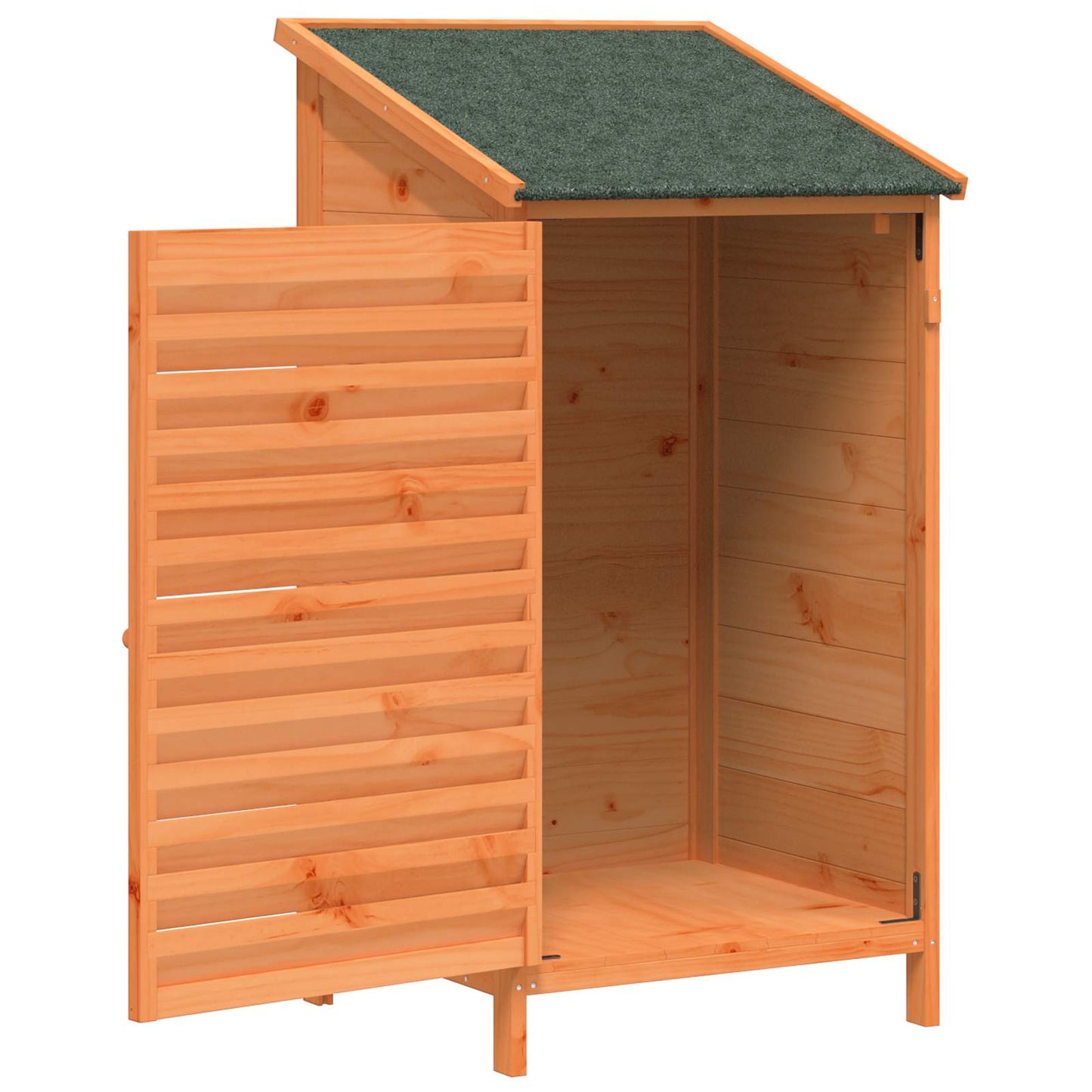 Gartenschuppen Braun 59 x 56 x 113,5 cm Massivholz aus Fichte