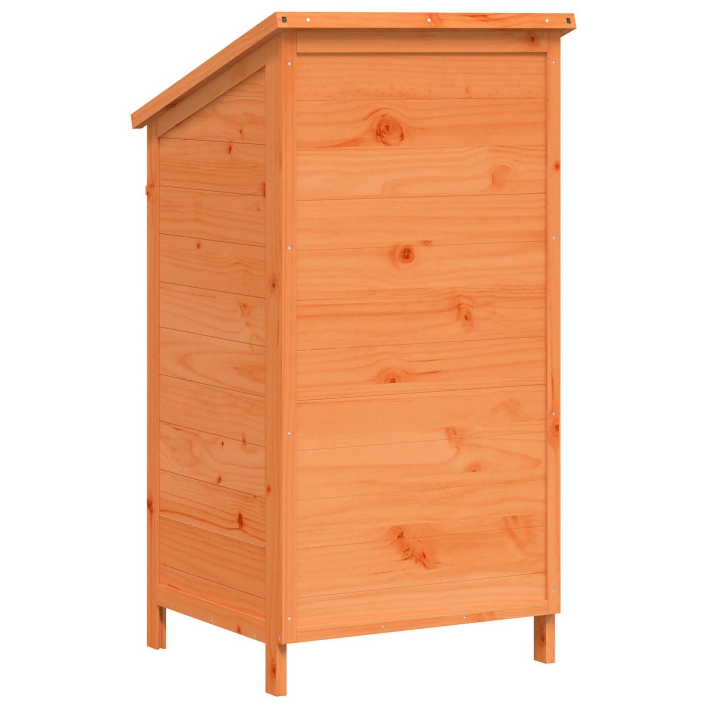Gartenschuppen Braun 59 x 56 x 113,5 cm Massivholz aus Fichte