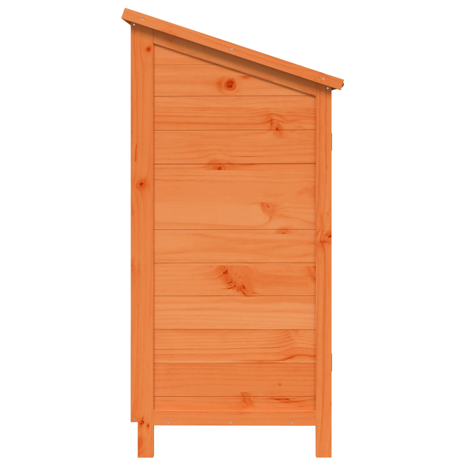 Gartenschuppen Braun 59 x 56 x 113,5 cm Massivholz aus Fichte