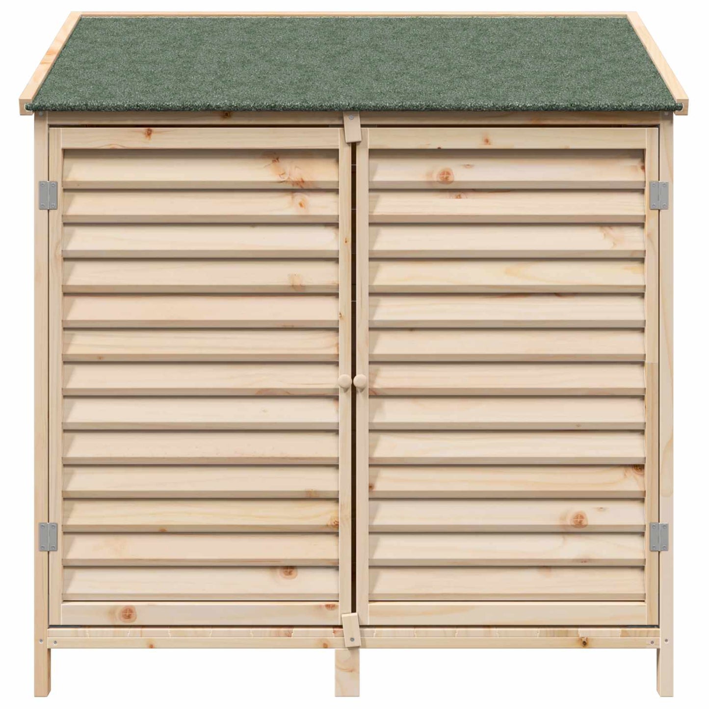 Gartenschuppen Natur 106 x 56 x 113,5 cm Massivholz aus Fichte