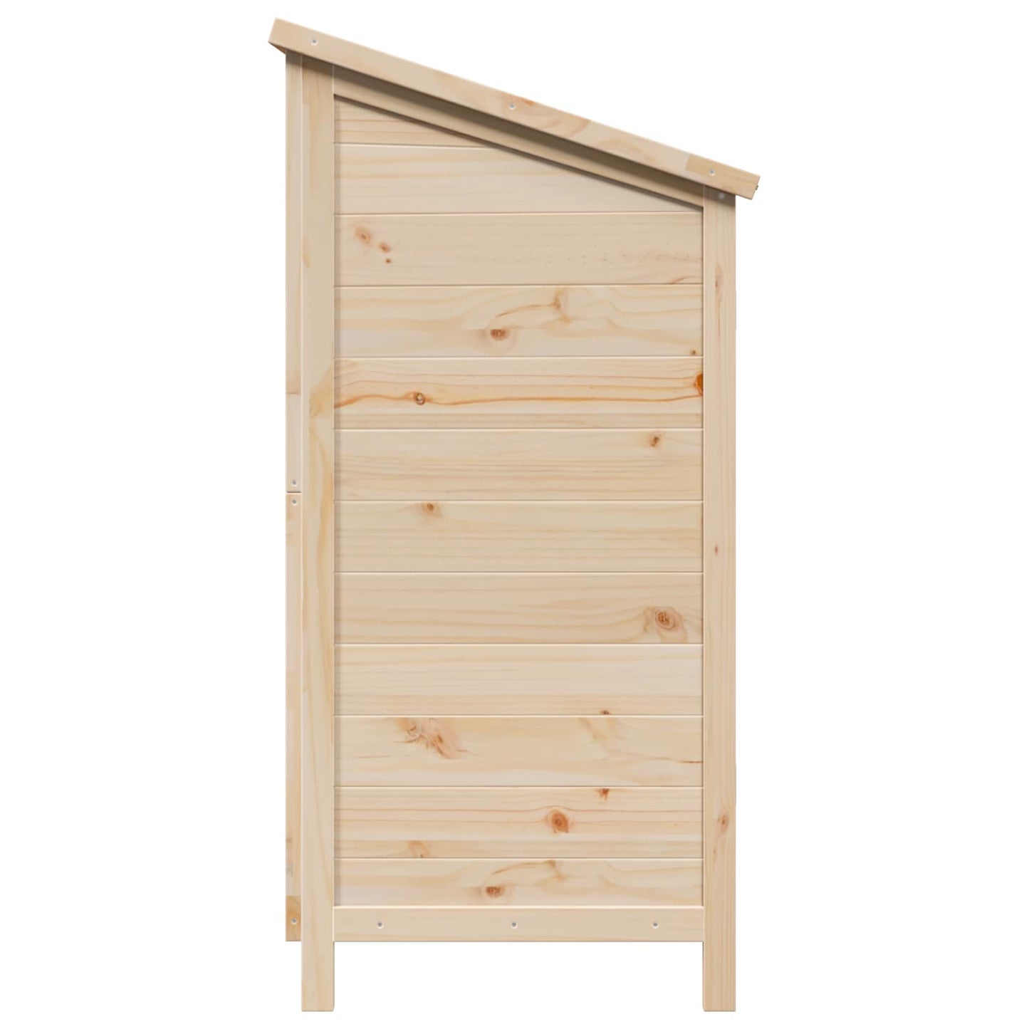 Gartenschuppen Natur 106 x 56 x 113,5 cm Massivholz aus Fichte