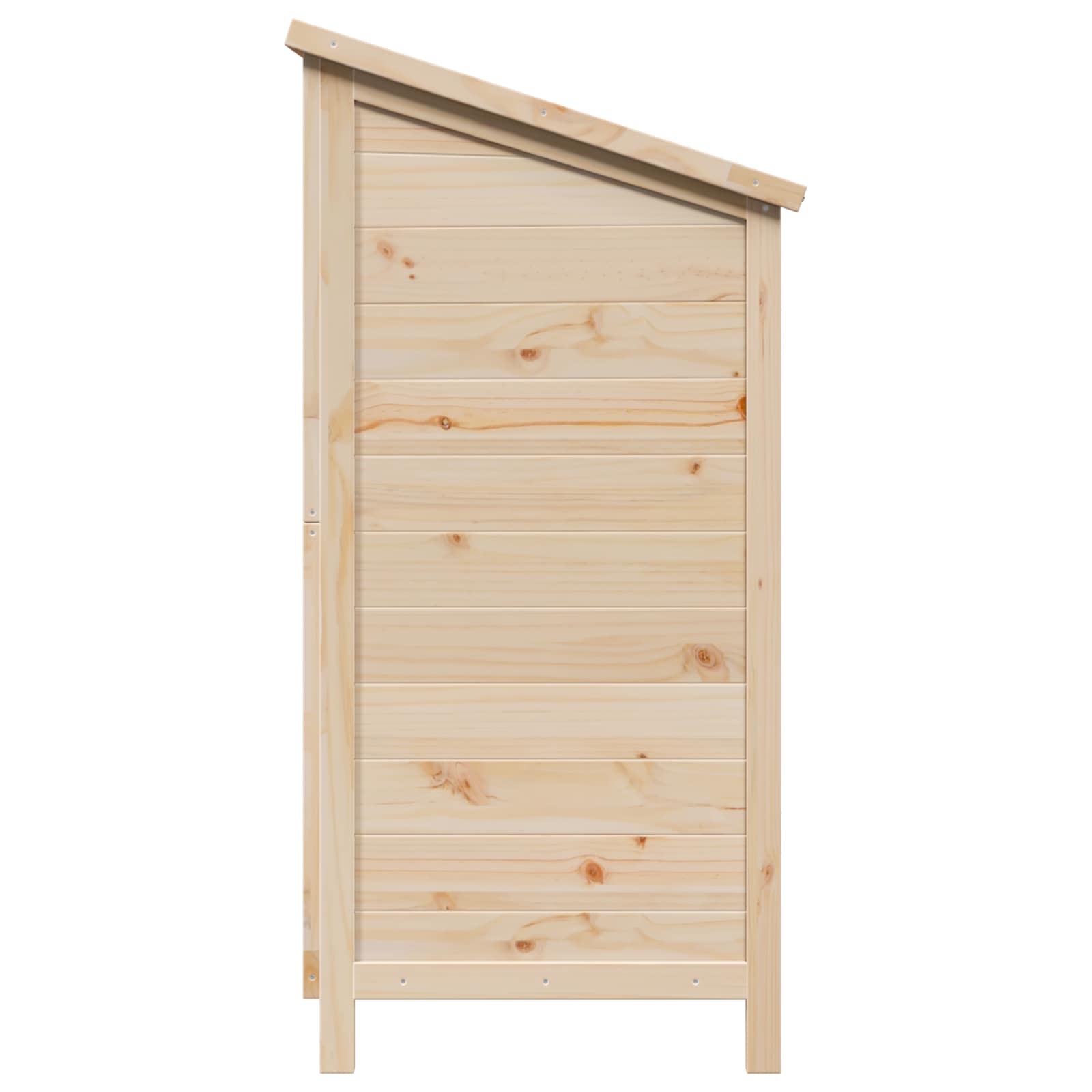 Gartenschuppen Natur 106 x 56 x 113,5 cm Massivholz aus Fichte